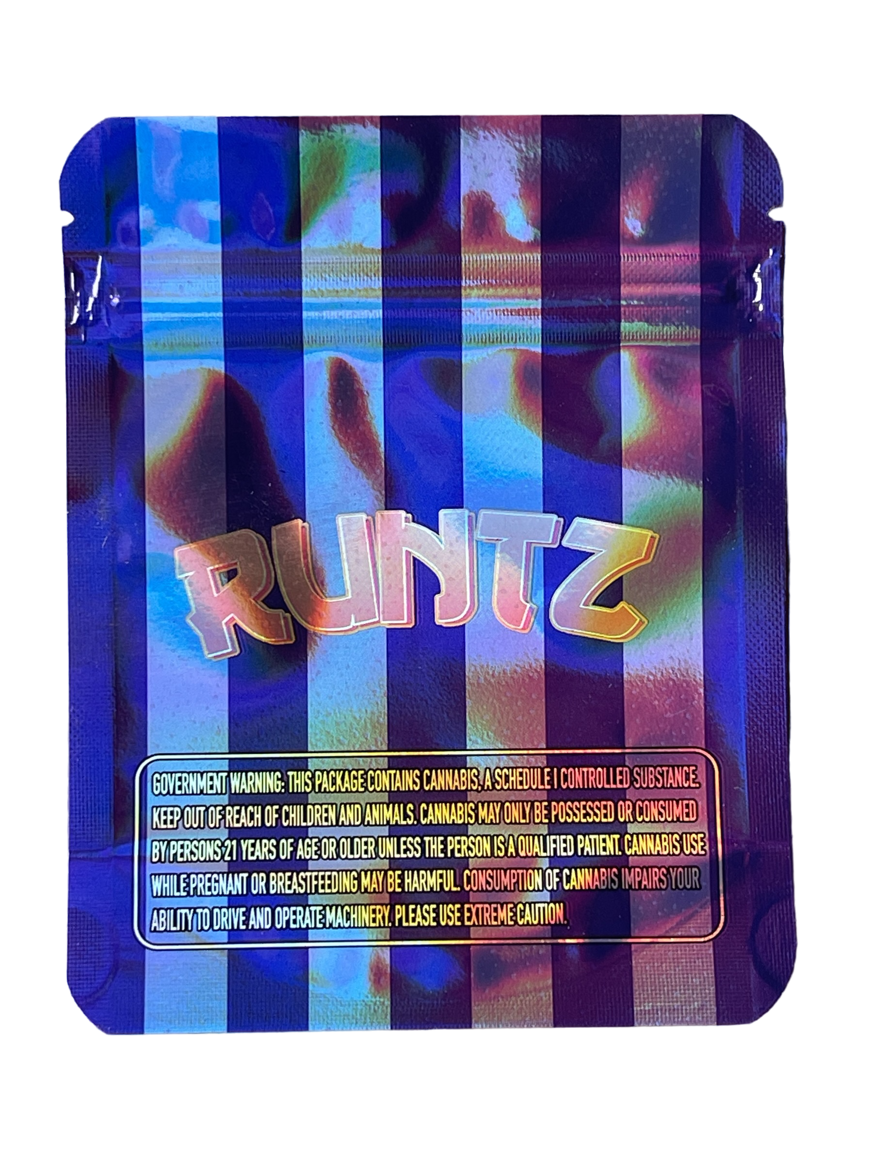 Sushi 3.5g Mylar Bag Holographic