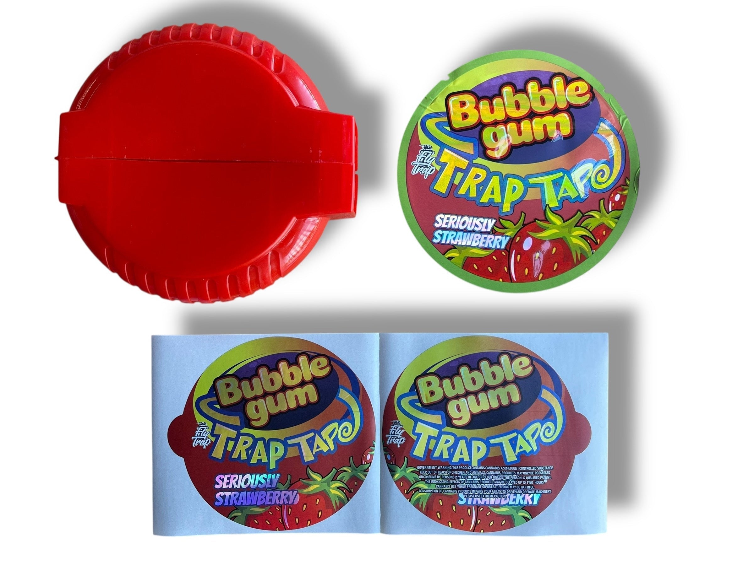 Bubble Gum Trap Tape 3.5g Plastic Container