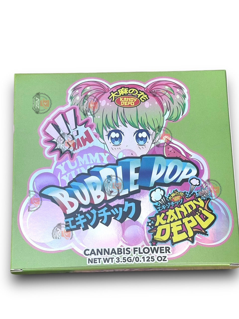 Kandy Depo Dubble POP Mylar Bags with Boxes 3.5g Box Packaging Holographic