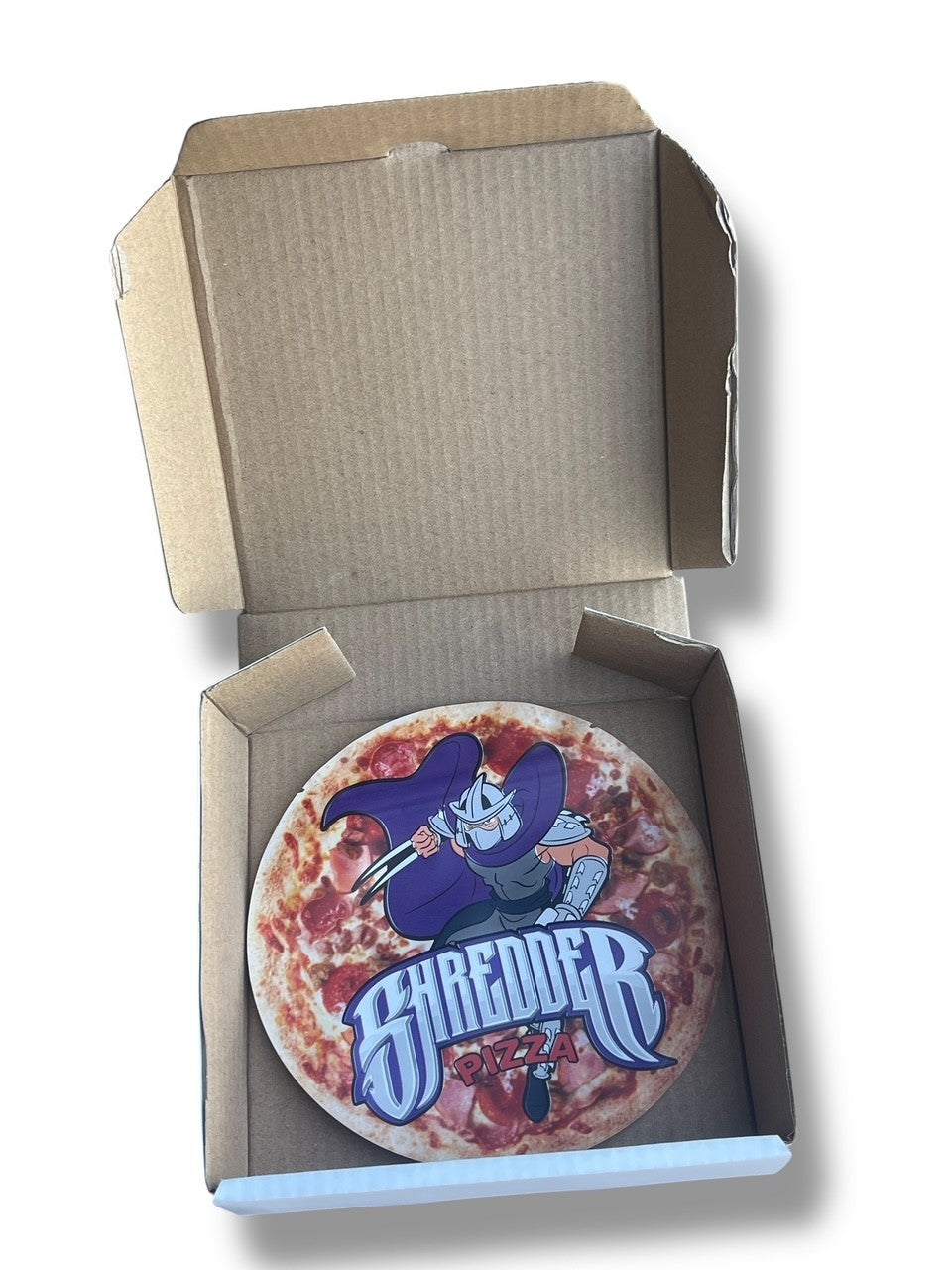 Shredder Pizza Box Mylar Bags with Boxes 3.5g Box Packaging