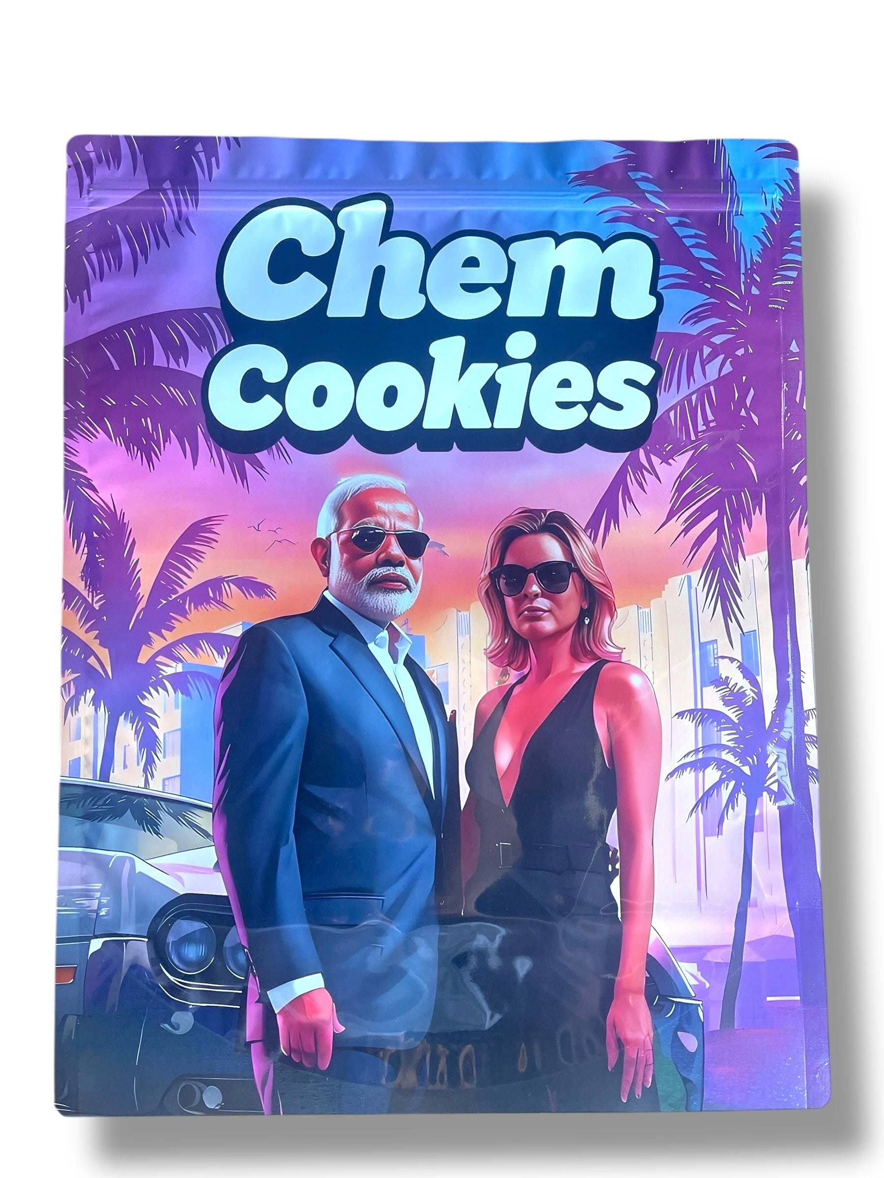 Chem Cookies Mylar Bag (Large) 1 LBS - 16OZ (454g)