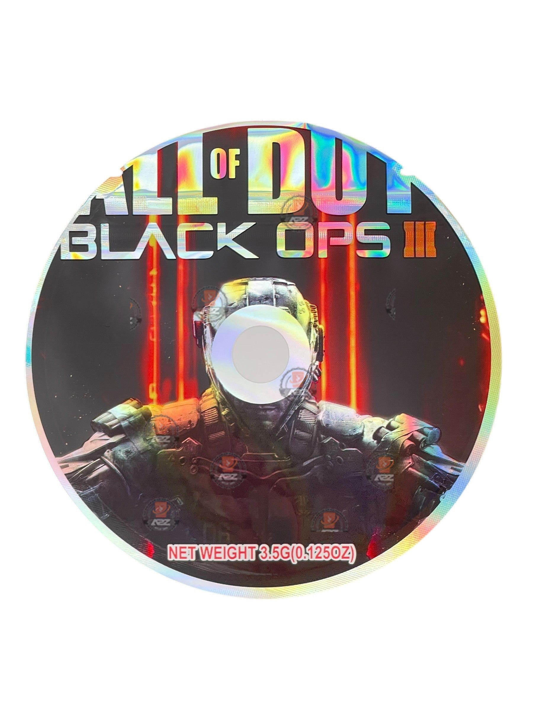 Call Of Duty Black Ops CD Cases with Mylar bags 3.5g