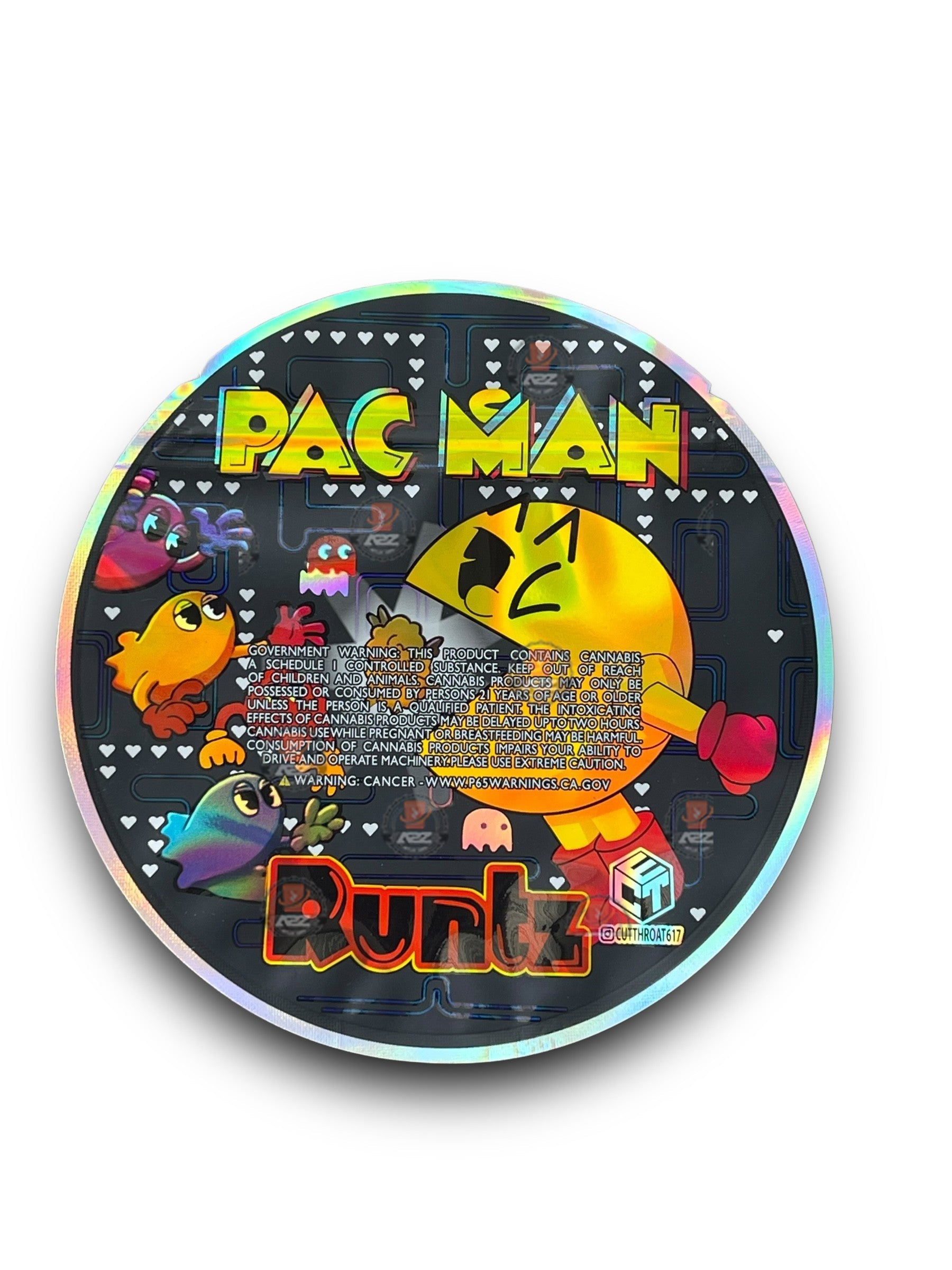 Pack Man Runtz 3.5G Mylar Bags
