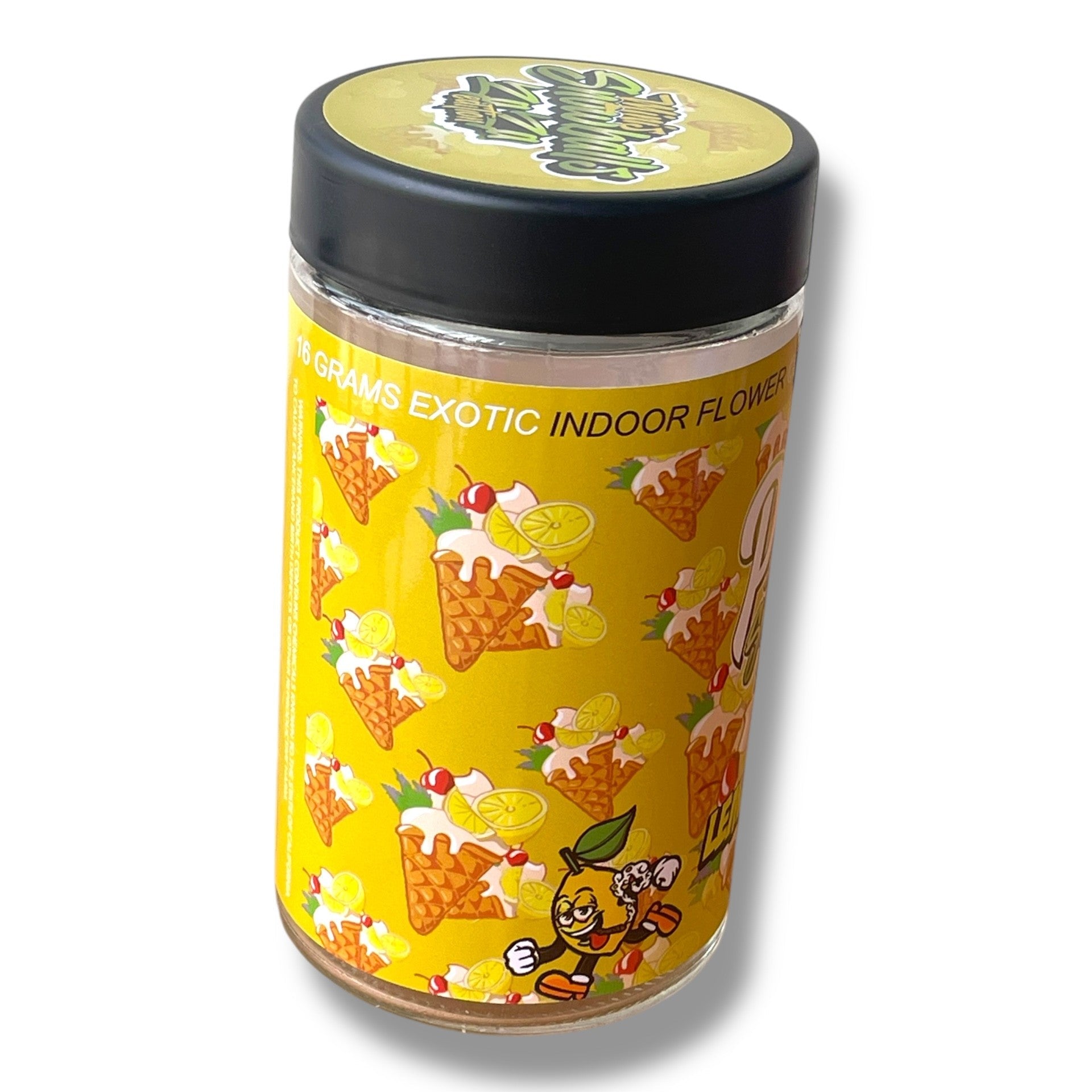 Persy Snowballs Zaza Edition 16-1oz Glass Jars - Varity Pack 16 Flavors in box 1 pound empty jars