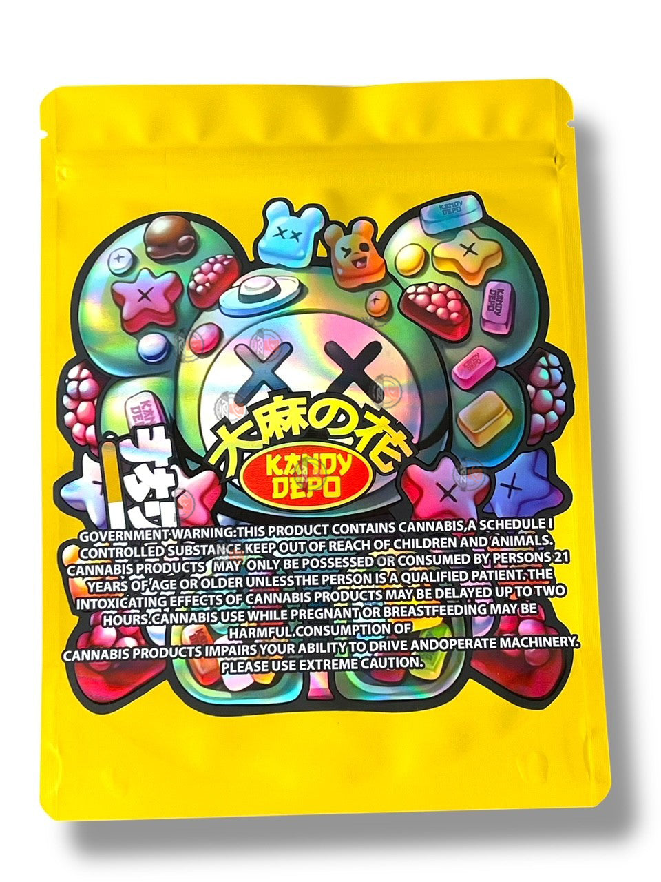 Gummies Kandy Depo 1OZ 28G Mylar Bag (50 Count)