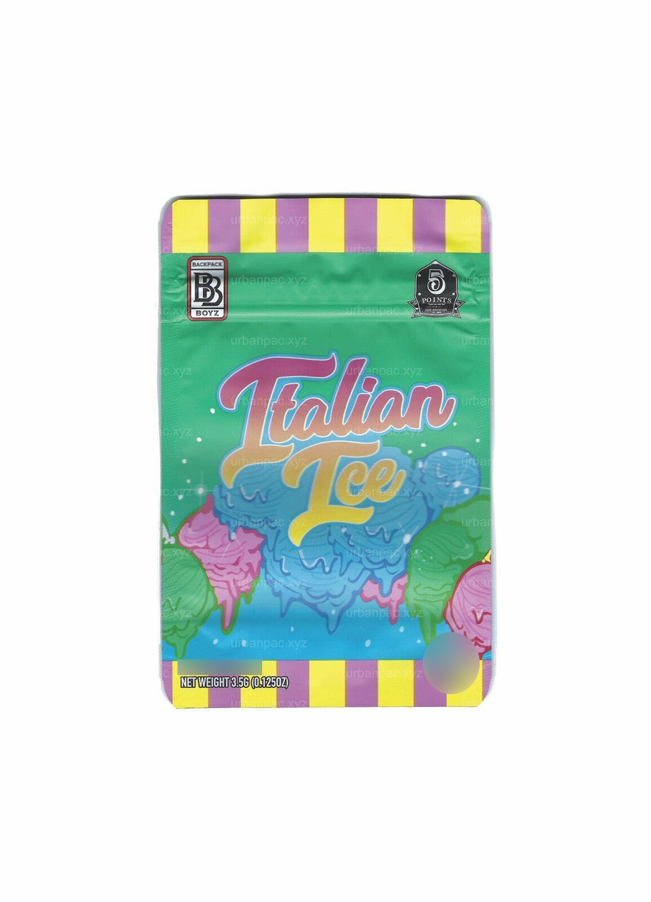Backpack Boyz Italian Ice Mylar Bags 3.5g