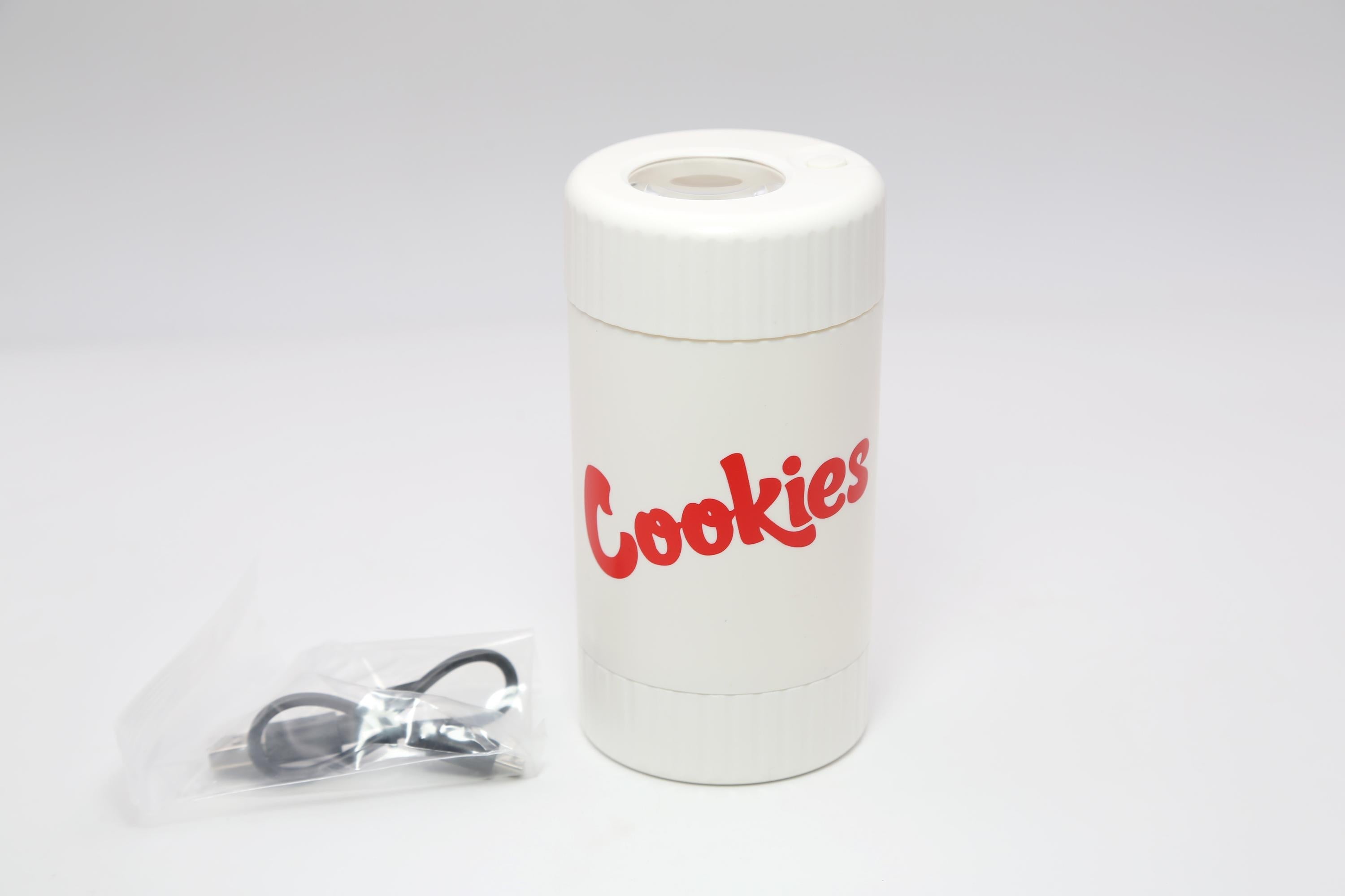 Cookies Mag jars with grinder