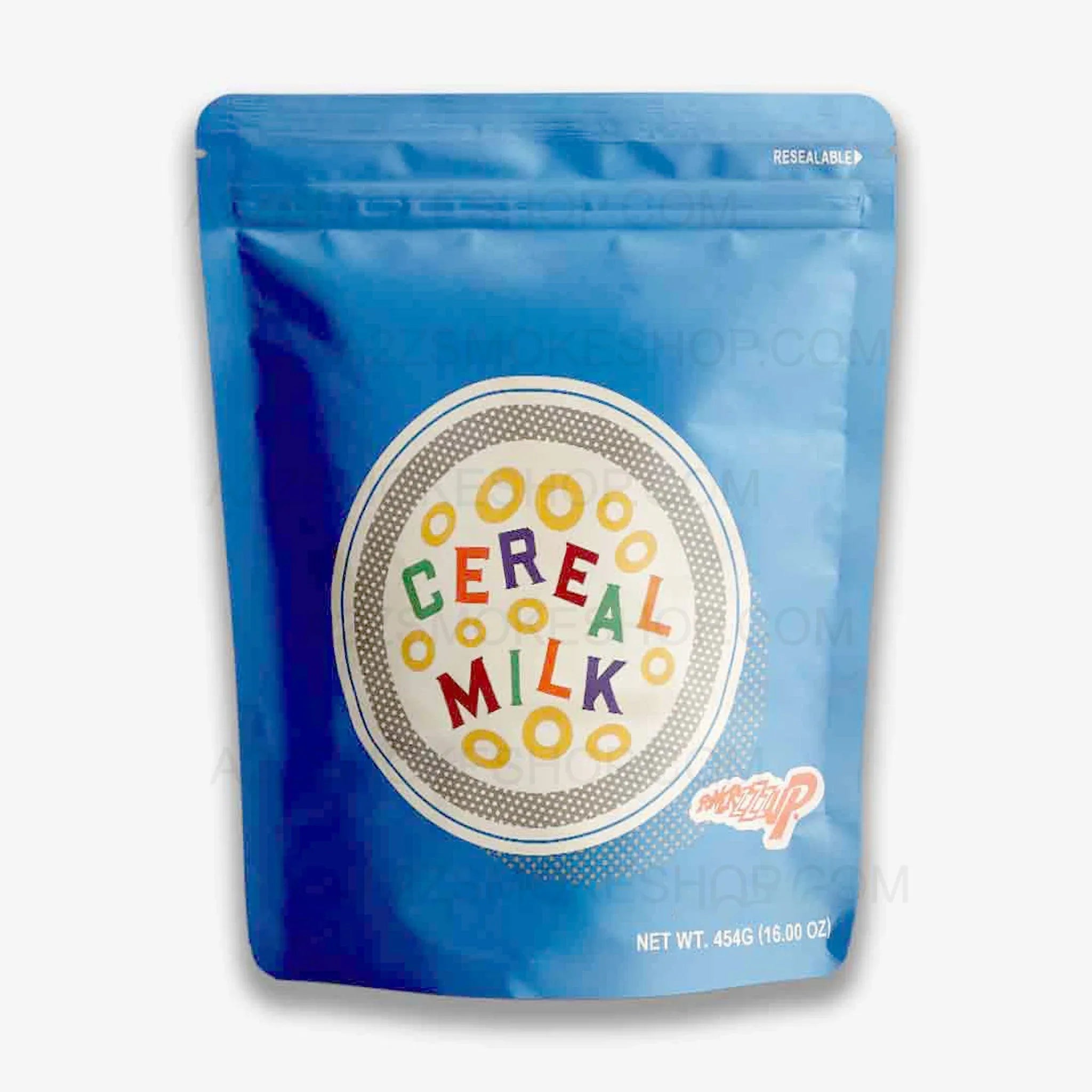 Cookies Cereal Milk Mylar Bag (Large) 1 LBS - 16OZ (454g) Pound Bag - Black Unicorn Hub