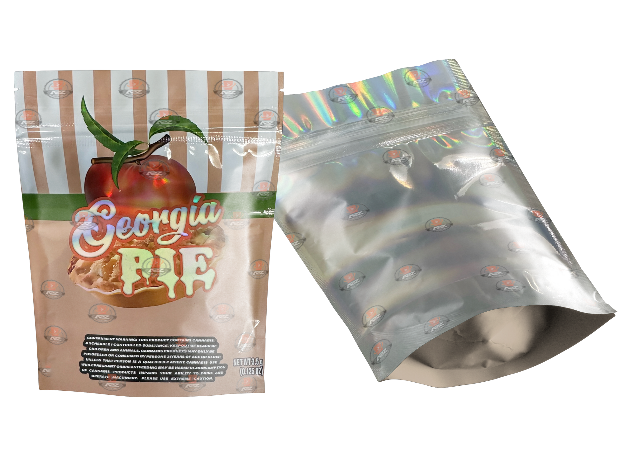 Georgia Pie Mylar bag 3.5g  Packaging Only