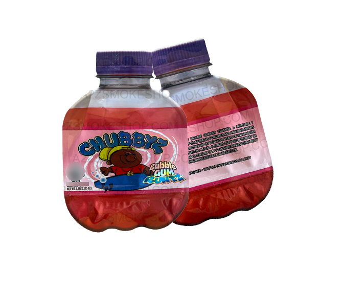 Chubbyz Bubble Gum Runtz Cut Out Mylar Bags 3.5g Die cut