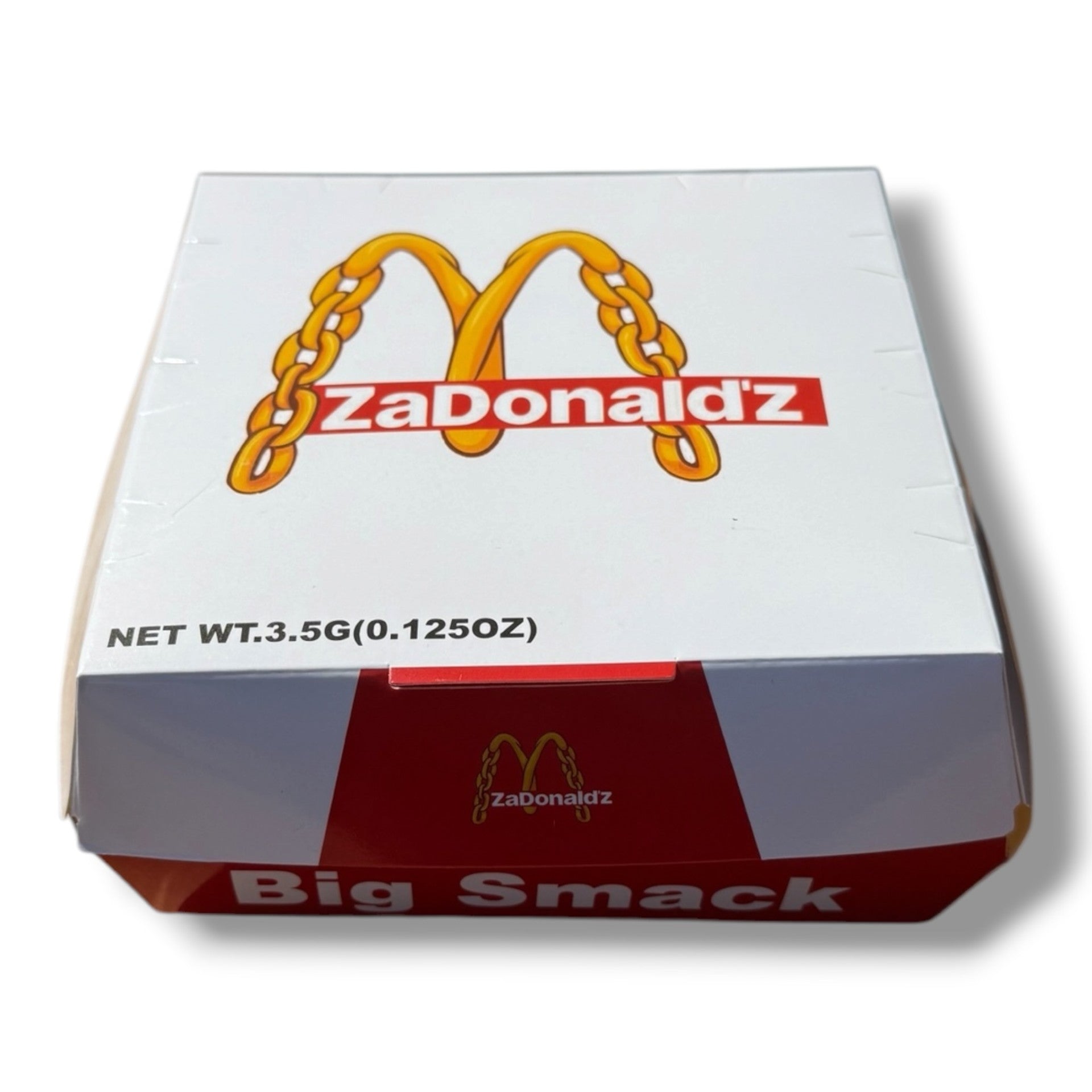 ZaDonaldz Big Smack Mylar Bags with Boxes 3.5g Box Packaging