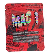 Black Unicorn -Mac 1 Holographic Mylar bag 3.5g For Flower - Black Unicorn Hub