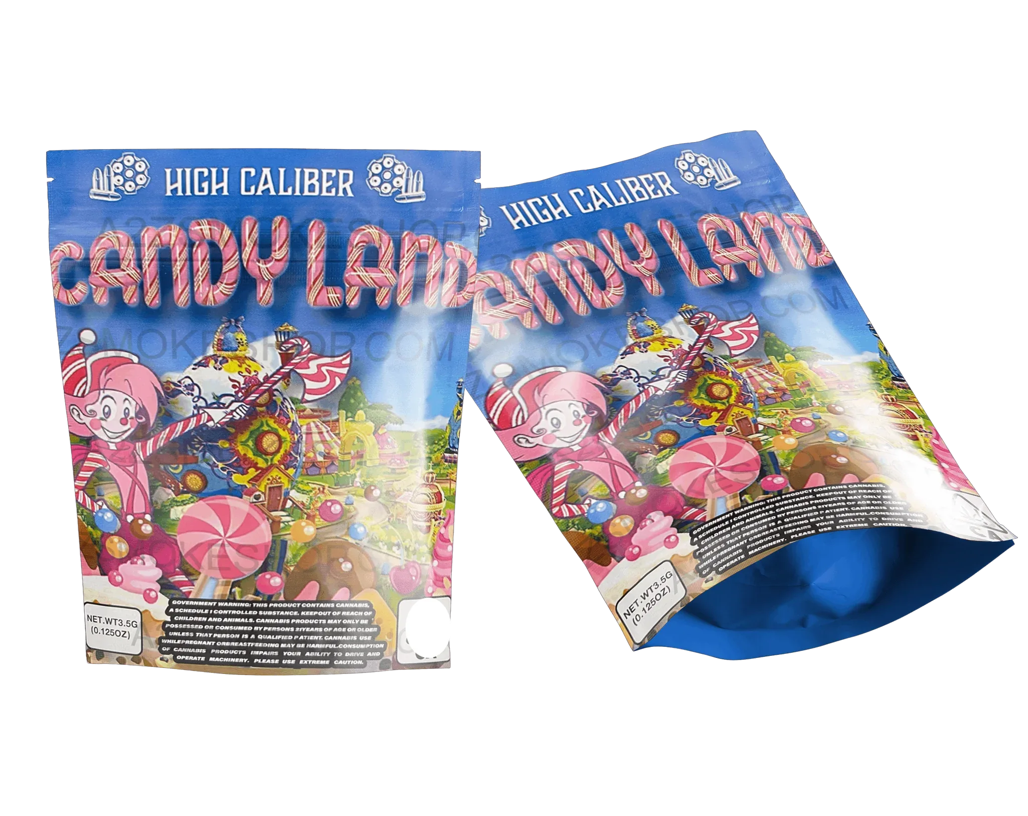 High Caliber Candy Land Mylar bag 3.5g Packaging Only - Black Unicorn Hub