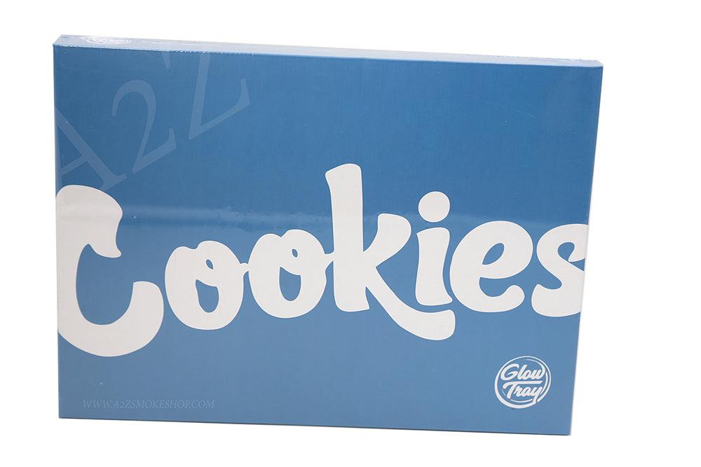 Cookies Bluetooth LED Glow Rolling Tray Lights up Rechargeable - Glossy Finish