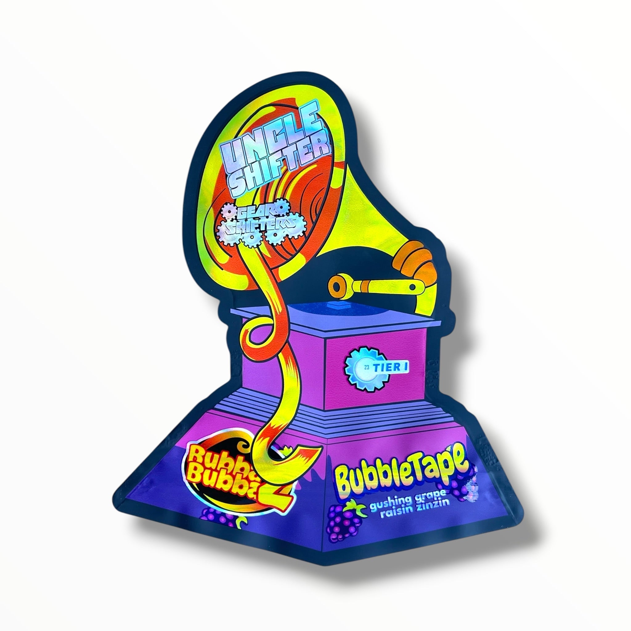 Uncle Shifter Bubble Tape Bag 3.5g shape bags Gushing Grape