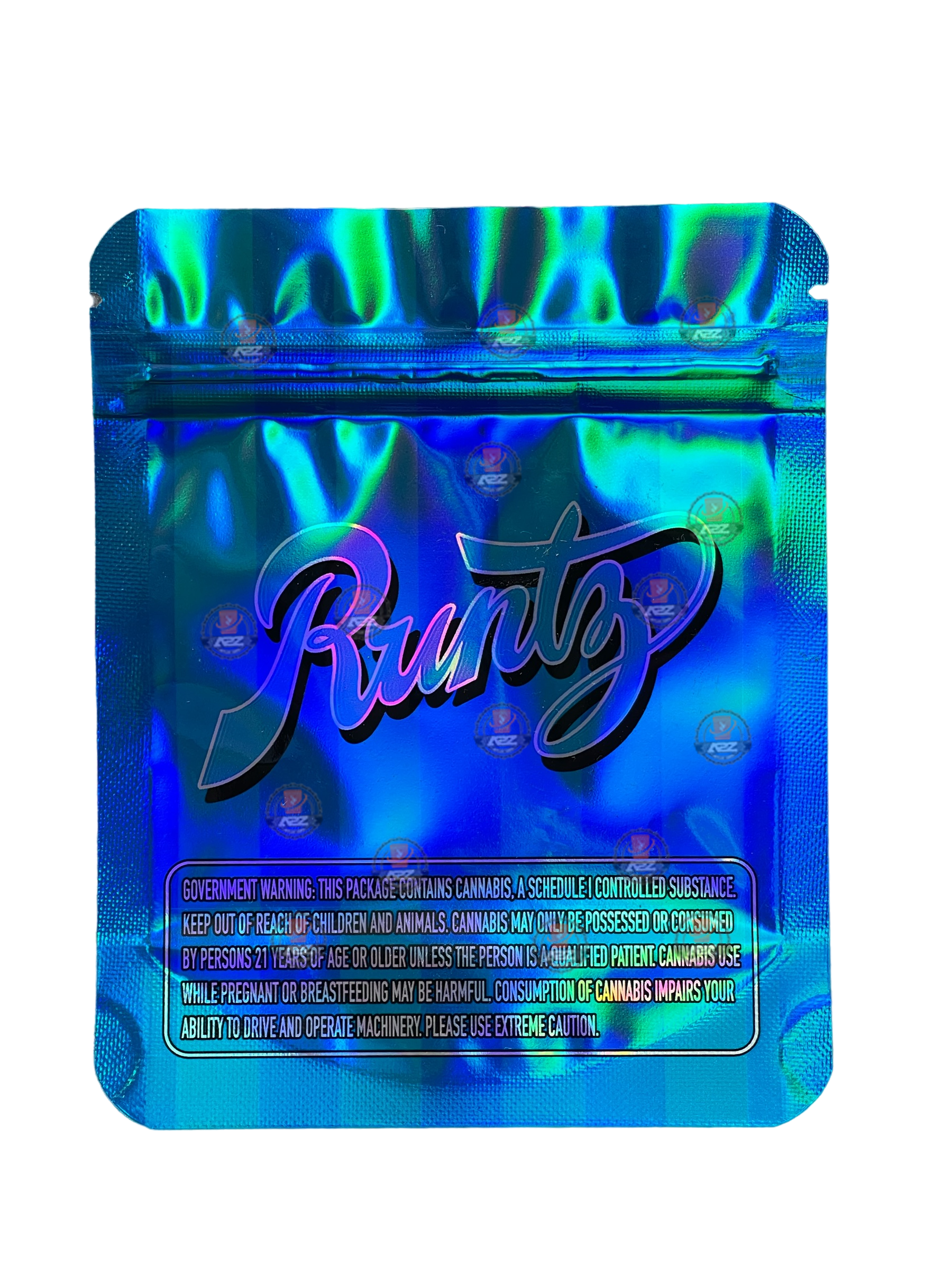 Runtz Spaceman 3.5g Mylar Bag Holographic