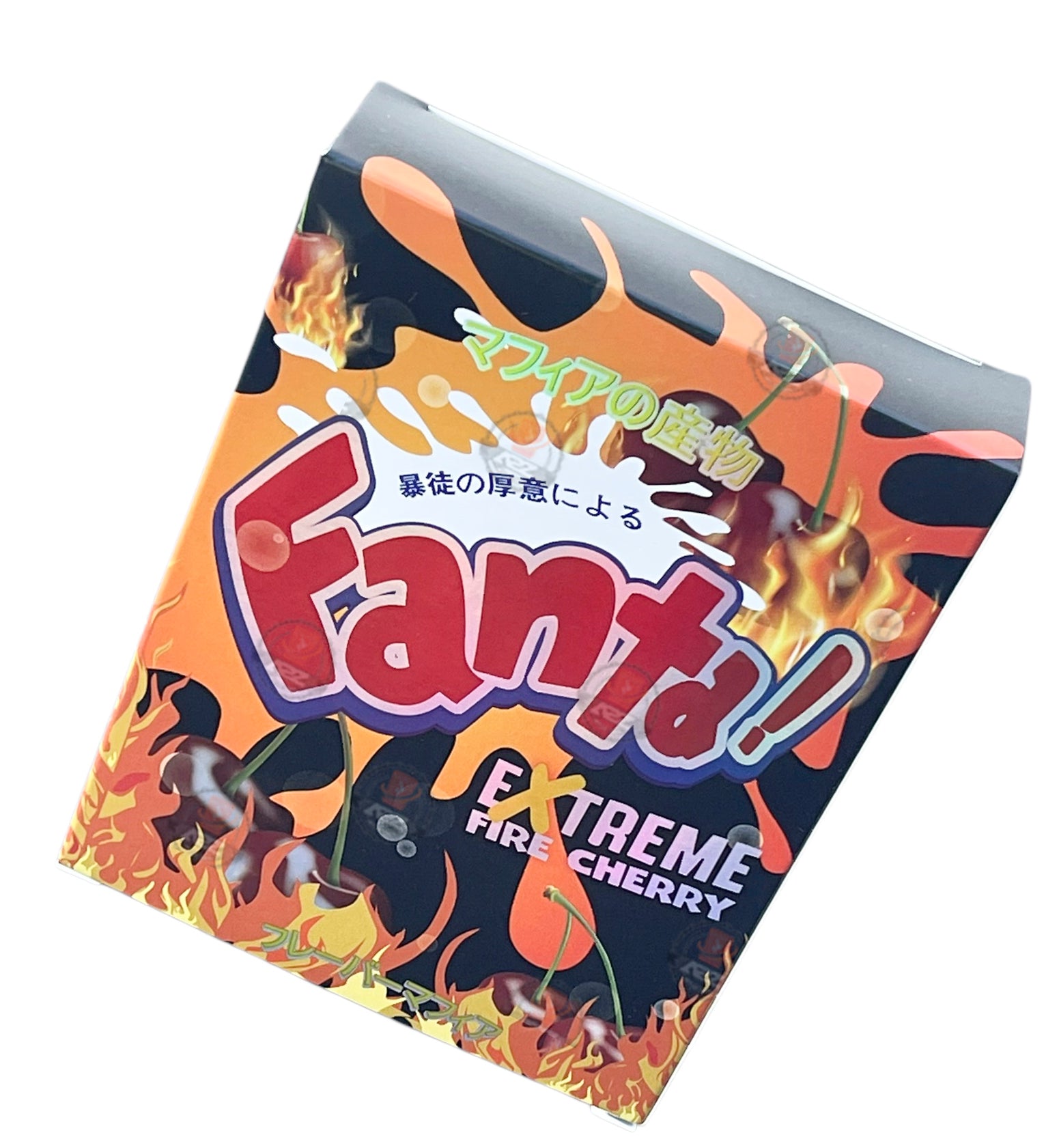 Fanta Extreme Fire Cherry Mylar Bags with Boxes 3.5g Box Packaging Holographic