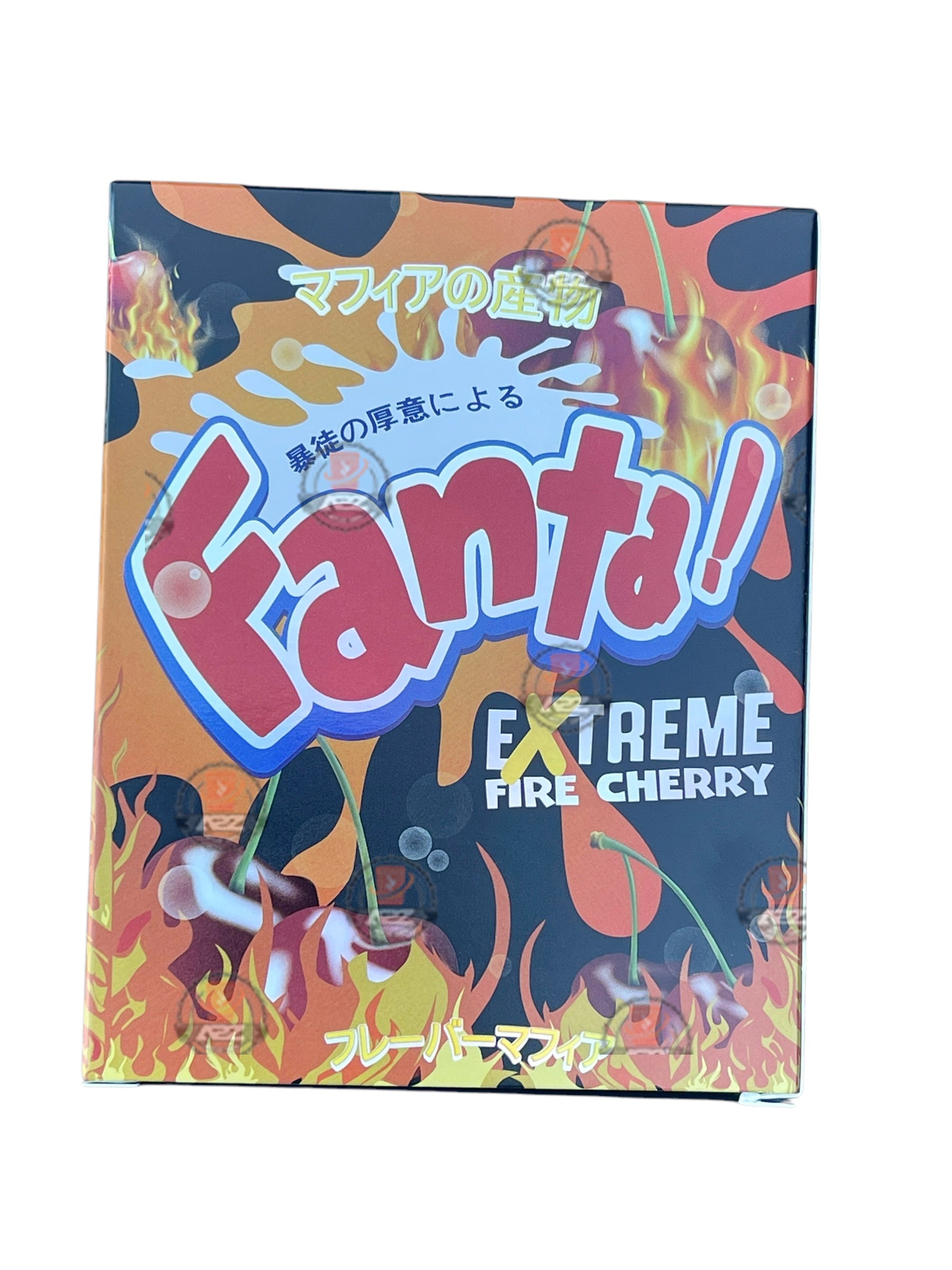 Fanta Extreme Fire Cherry Mylar Bags with Boxes 3.5g Box Packaging Holographic