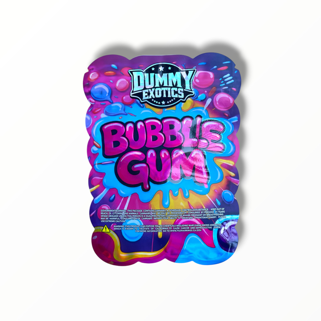 Bubblegum Dummy Exotics 3.5g shape bags