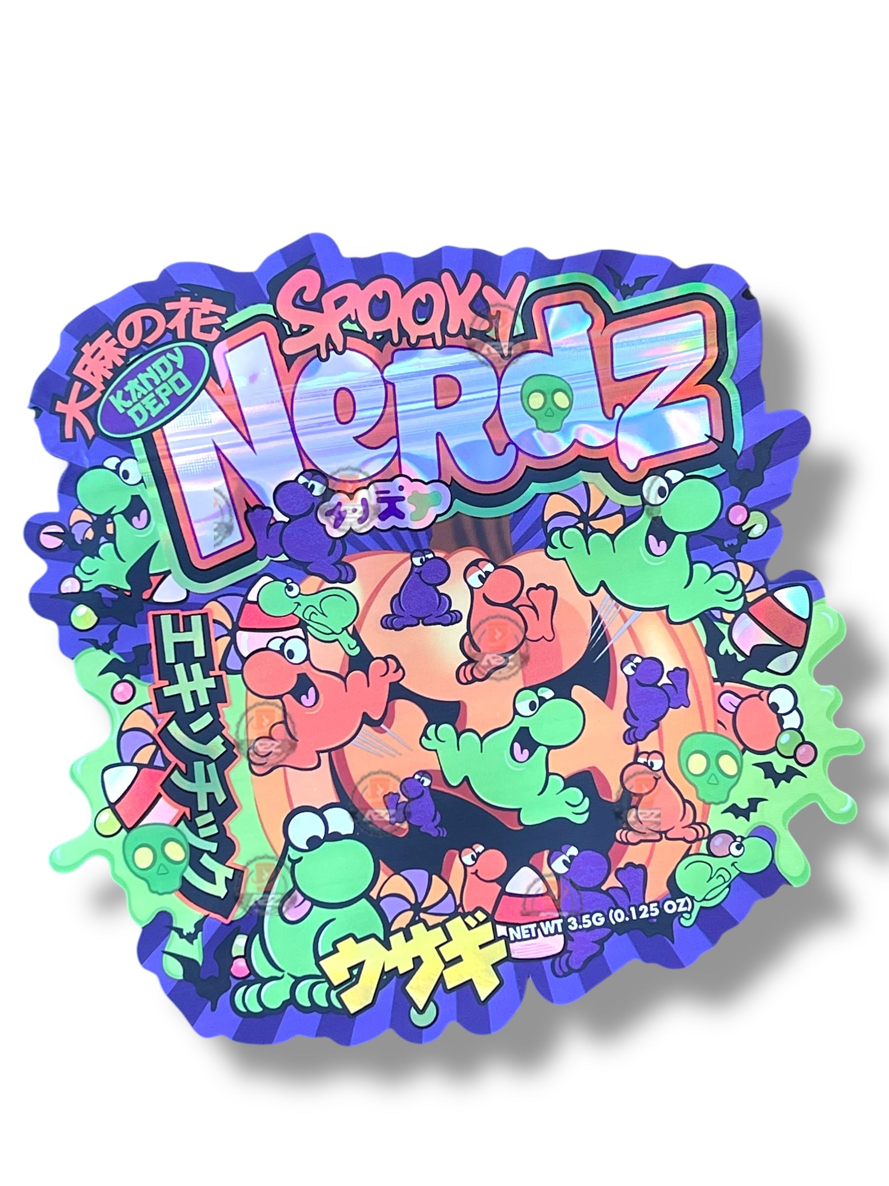 Kandy Depo Spooky Mylar Bag 3.5g shape bag
