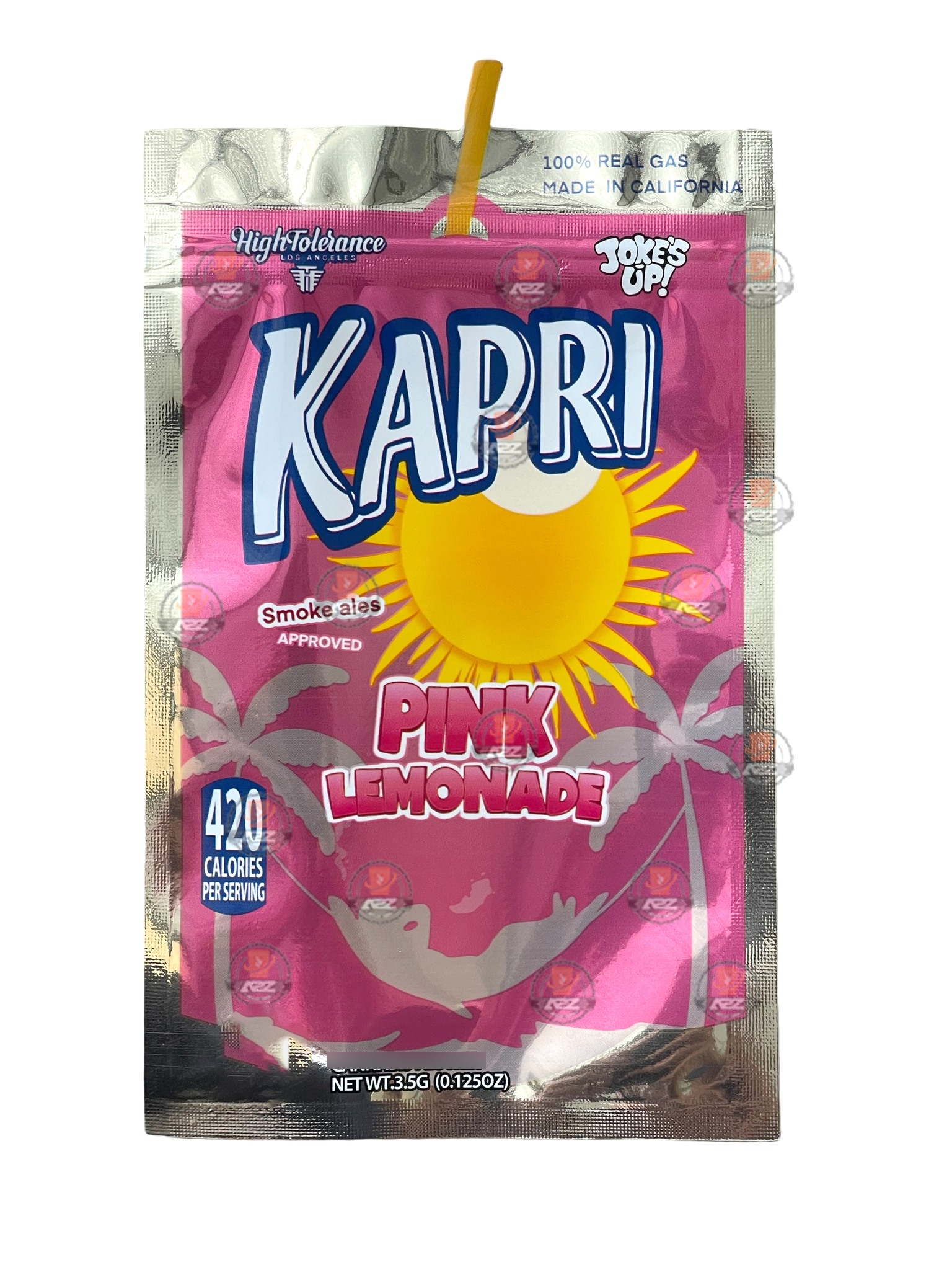 Kapri Pink Lemonade 3.5g Mylar bag High Tolerance-Jokes up