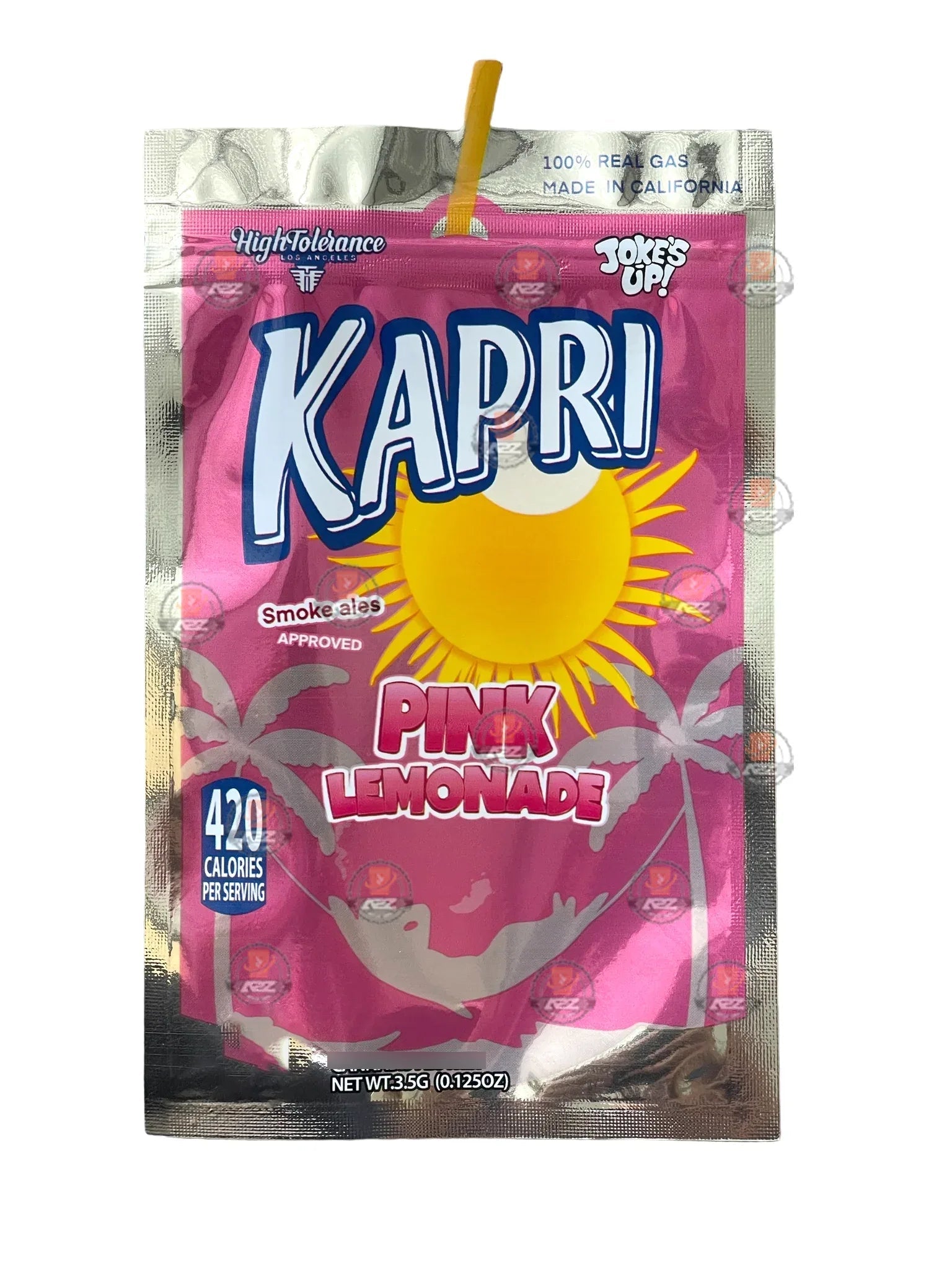 Kapri Pink Lemonade 3.5g Mylar bag High Tolerance-Jokes up - Black Unicorn Hub