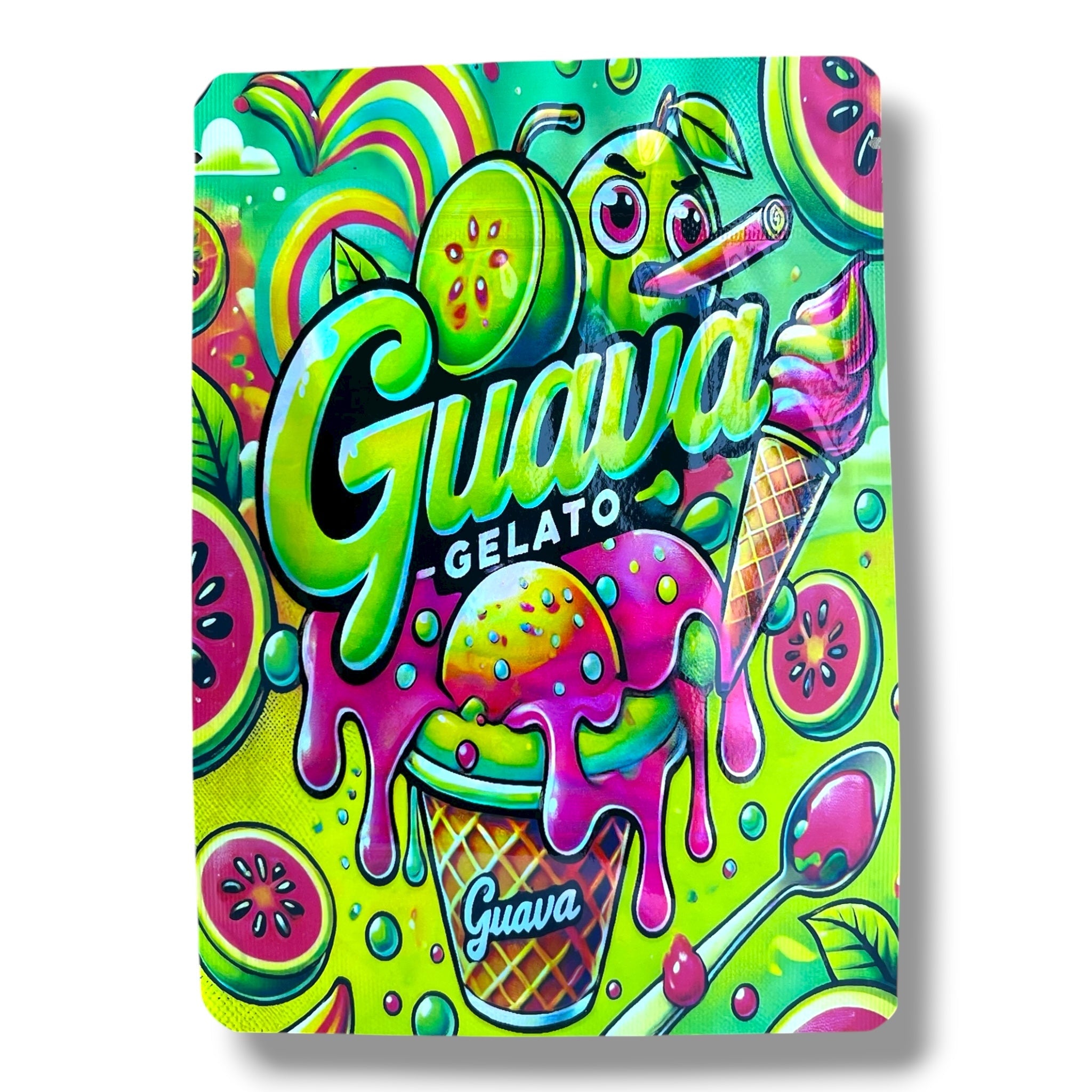 Guava Gelato 7G to 14G Mylar Bags