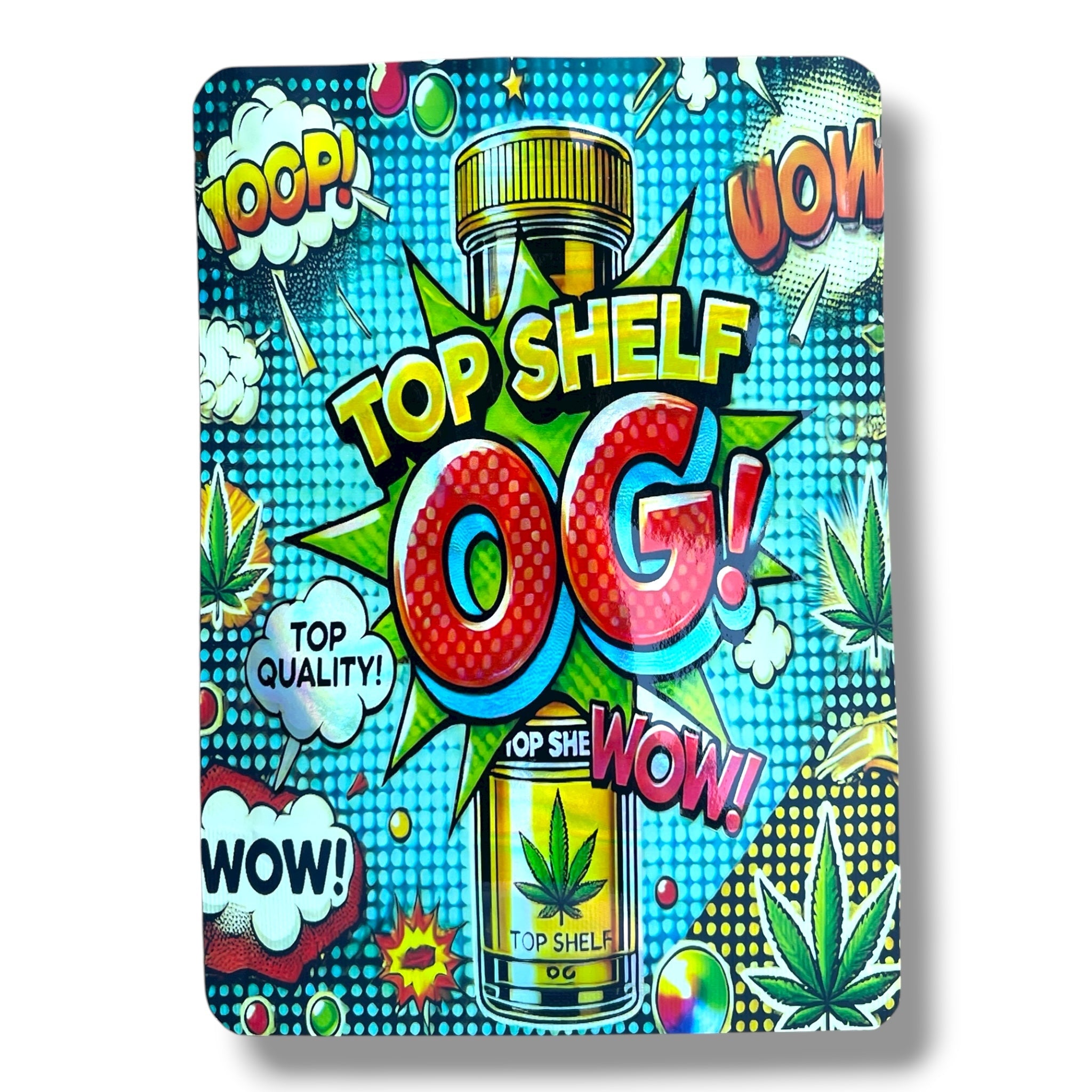 Top Shelf OG 7G to 14G Mylar Bags