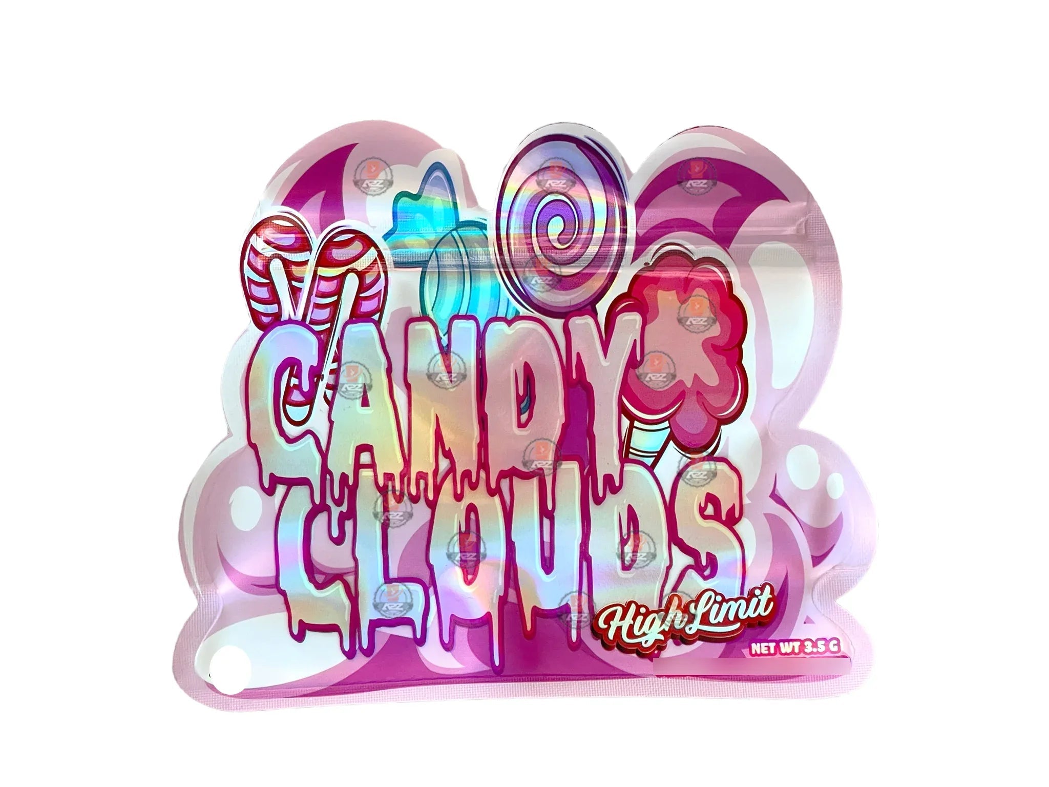 High Limit Candy Clouds 3.5 grams Mylar Bag - Black Unicorn Hub