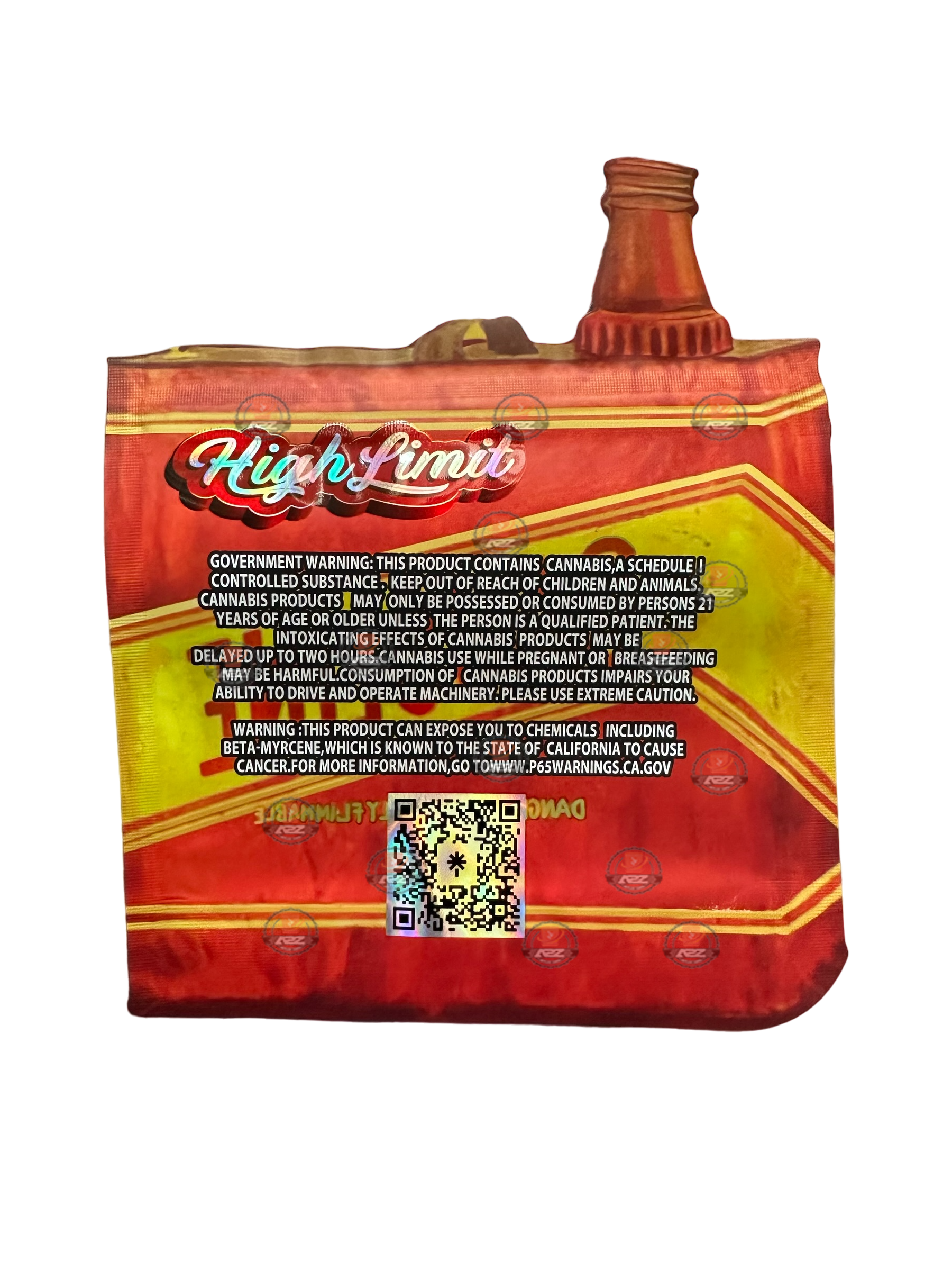 High Limit Gasoline 3.5 grams Mylar Bag