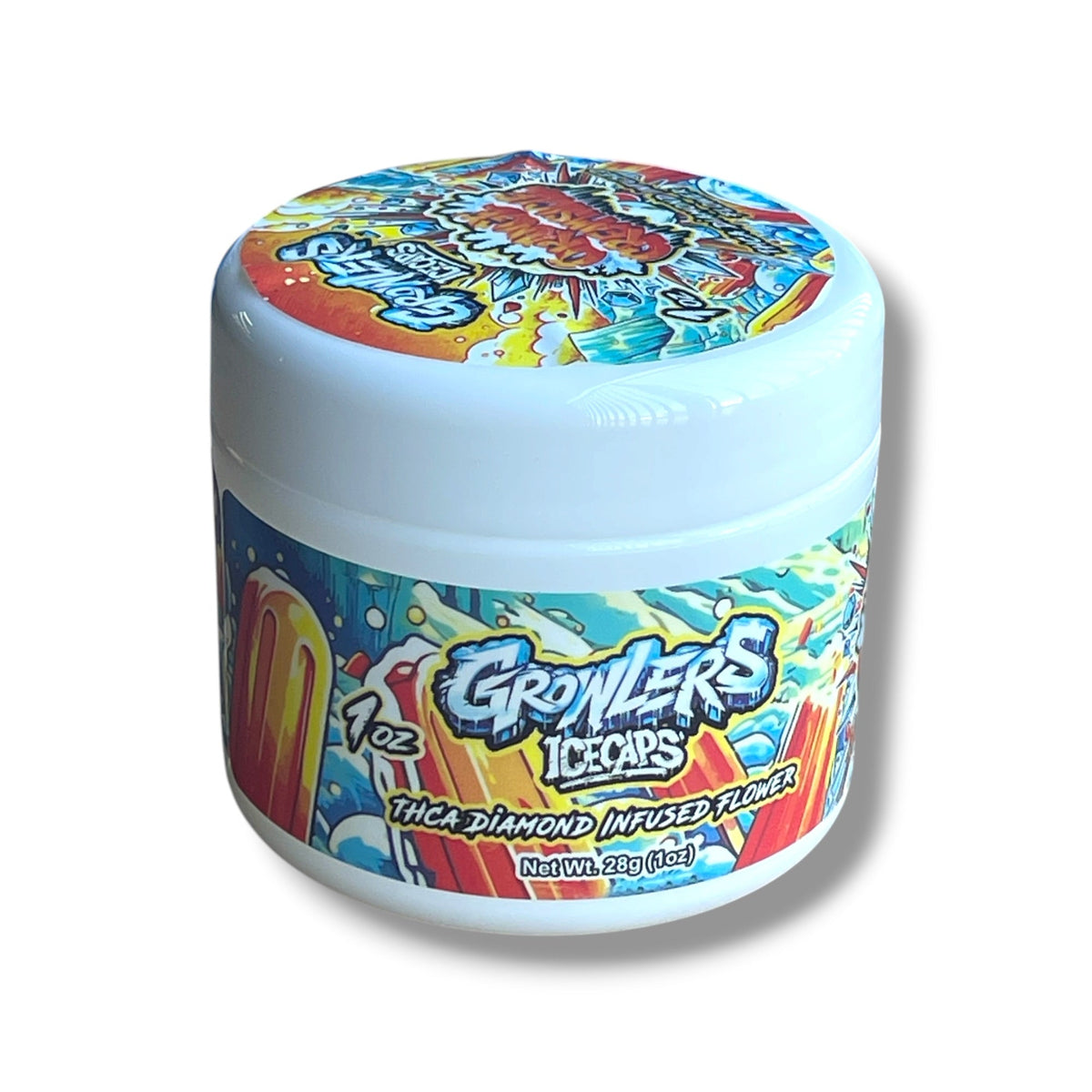 Jungle Boys 16-1oz Jars in a box Mixed Strains Variety Pack- Empty packaging only (Copy)