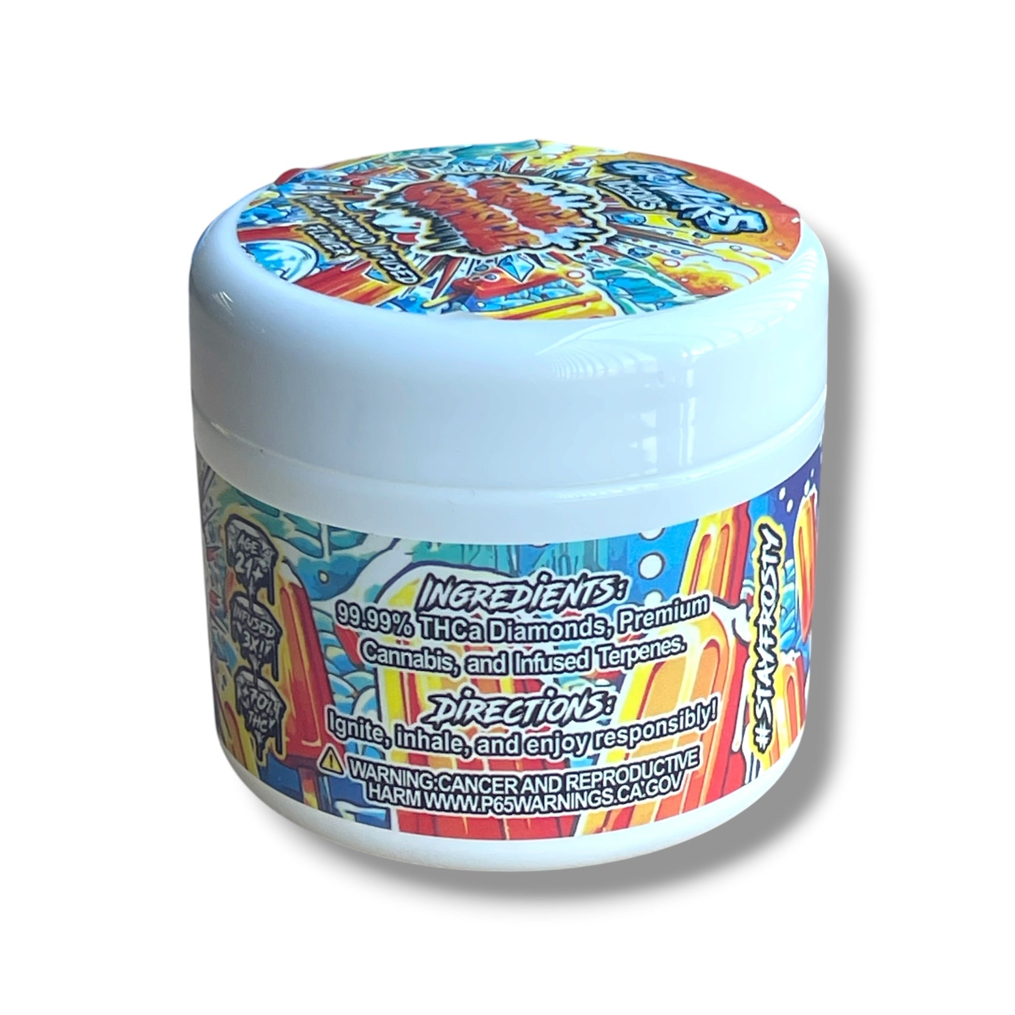 Jungle Boys 16-1oz Jars in a box Mixed Strains Variety Pack- Empty packaging only (Copy)