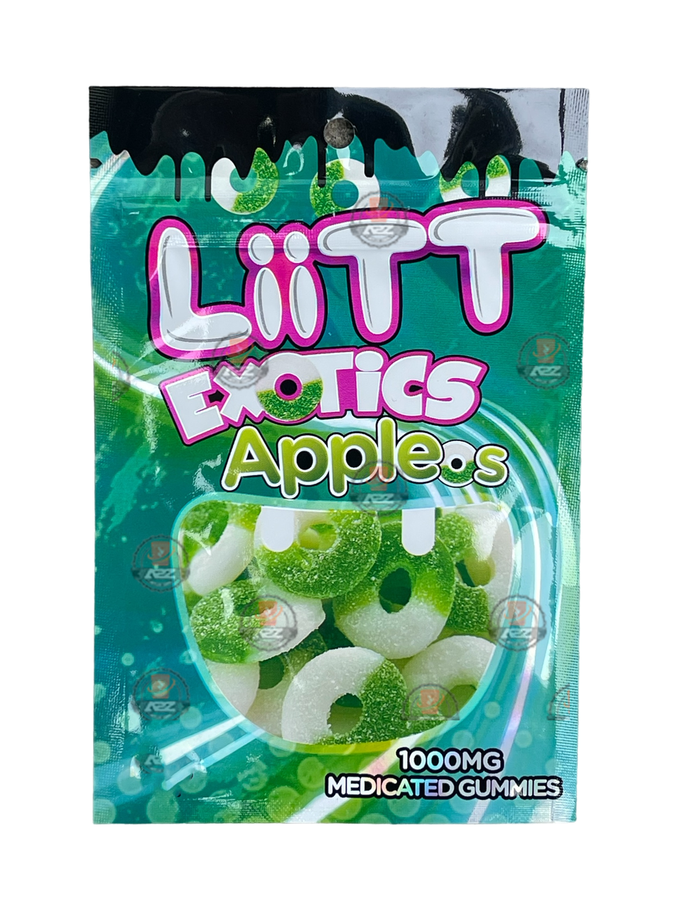 Liitt Exotics Appleos  3.5g Mylar Bag 1000MG (Packaging Only)