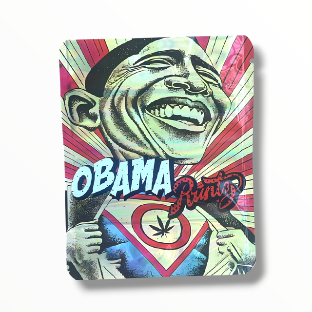 Obama Runtz 3.5g Mylar Bags-Packaging only