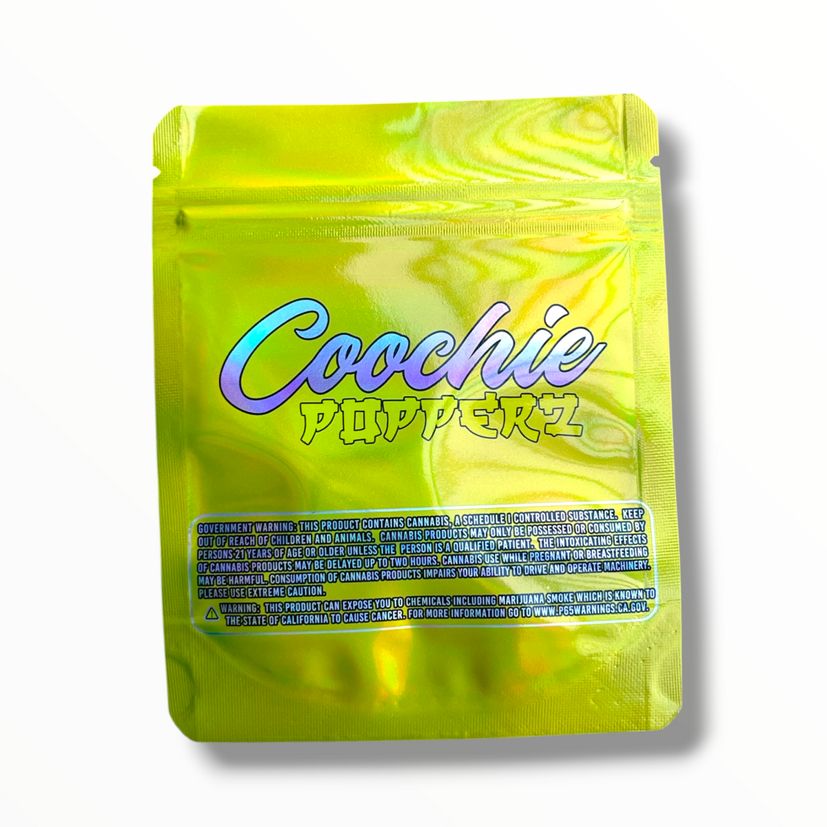 Coochie Poppers ZA ZA Mylar Bags 3.5 Grams