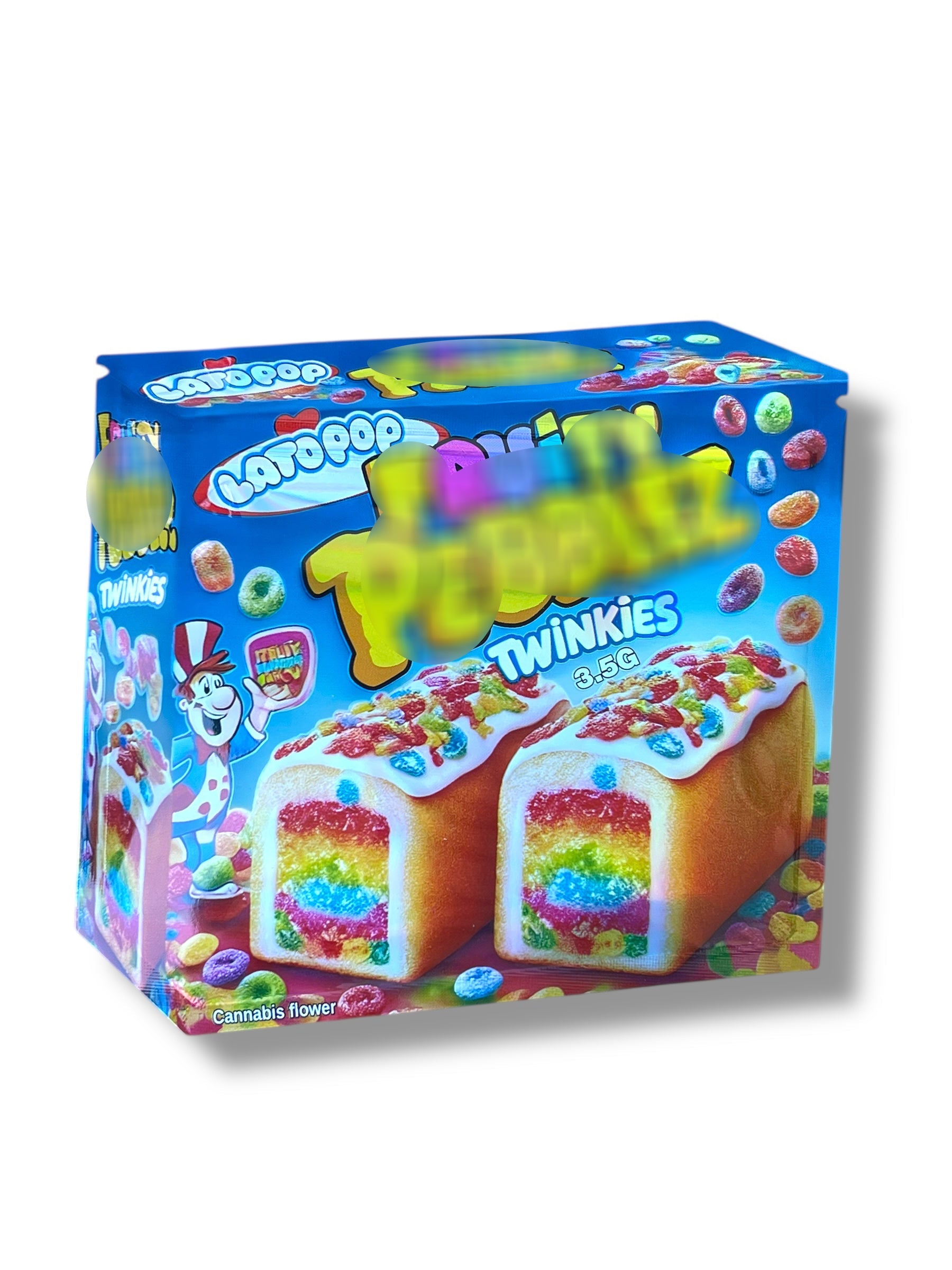 Lato pop FP Twinkies Mylar Bag 3.5g shape bag