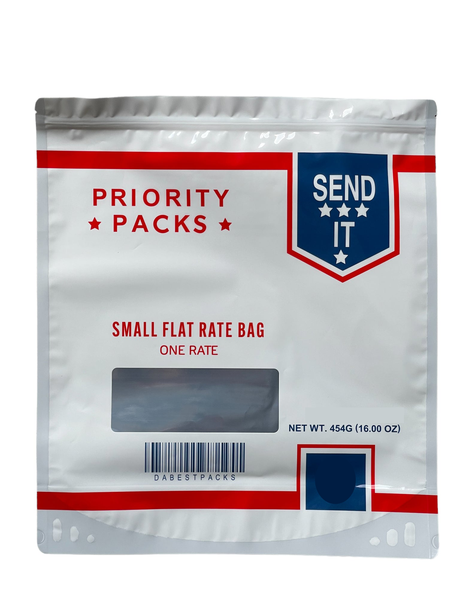 USPS Priority Mylar Bag (Large) 1LBS - 16OZ (454g)