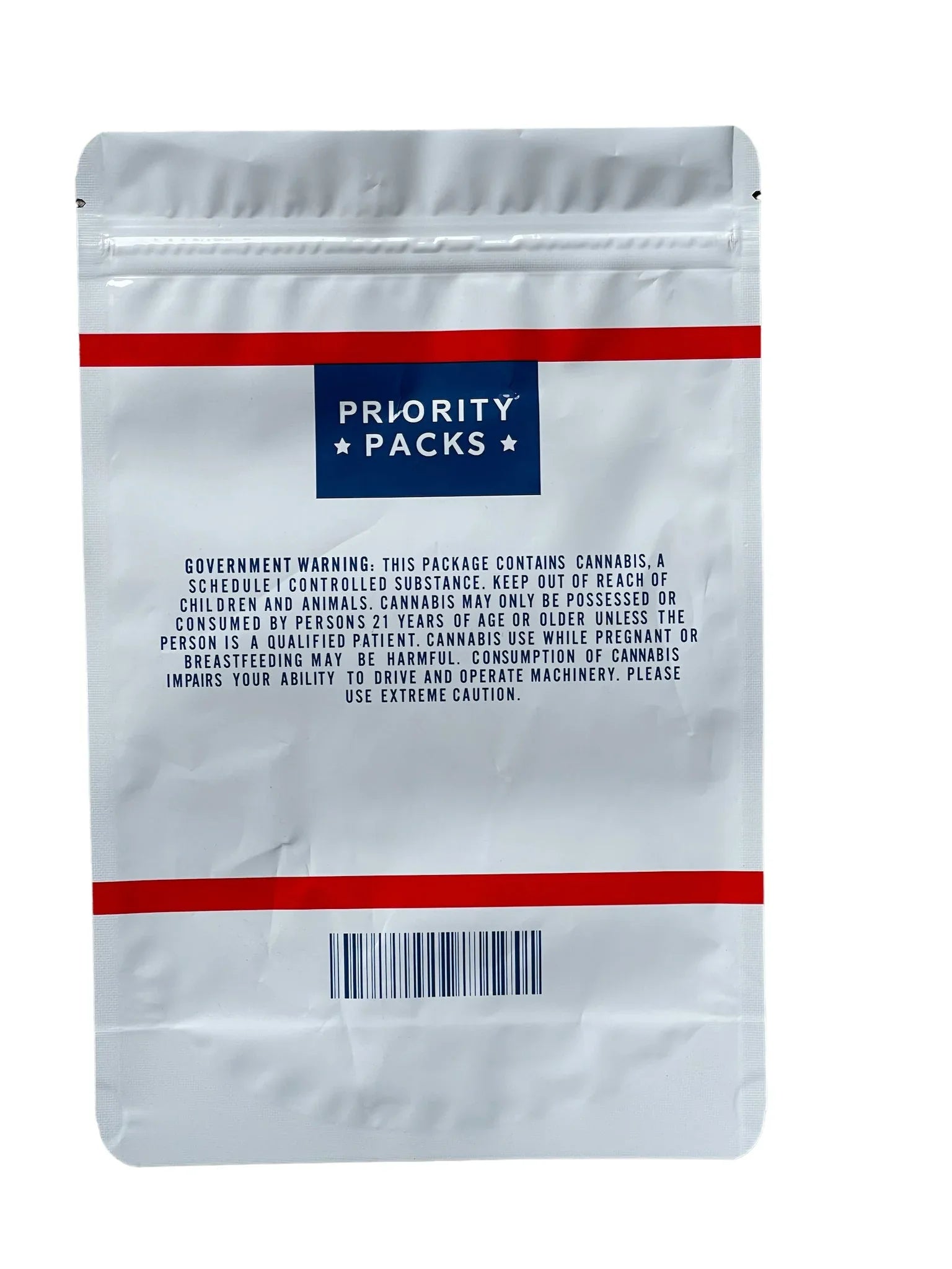 USPS Priority Mylar Bag 1 OZ 28G (50 Count) With Window - Black Unicorn Hub