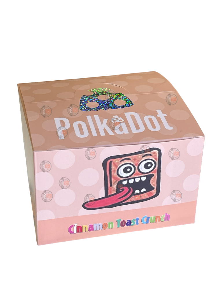 Polkadot Packaging Cinnamon Toast Crunch (Master Box Included) Packaging Only