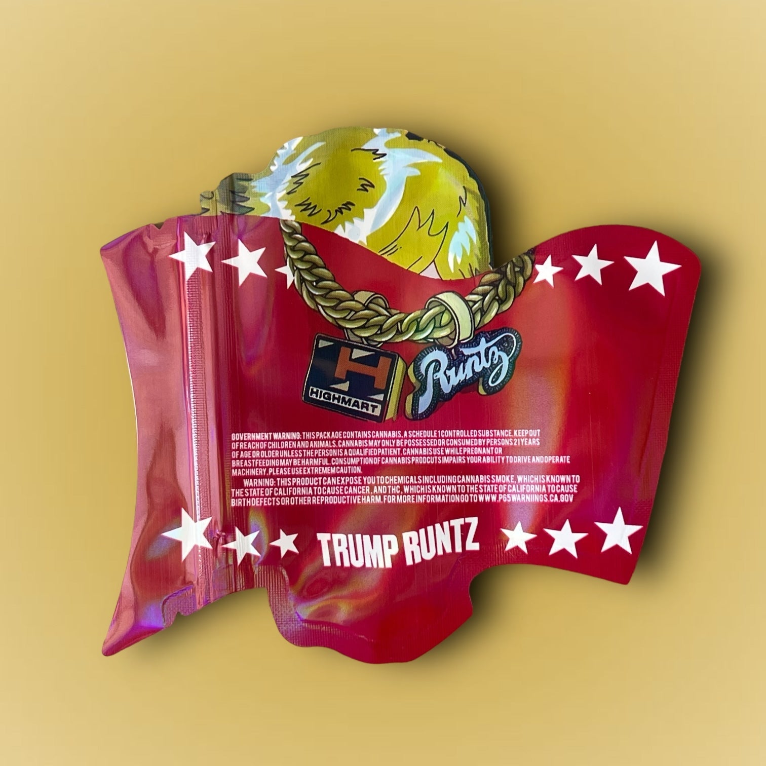 Trump Runtz 3.5G Mylar Bags - Packaging Only