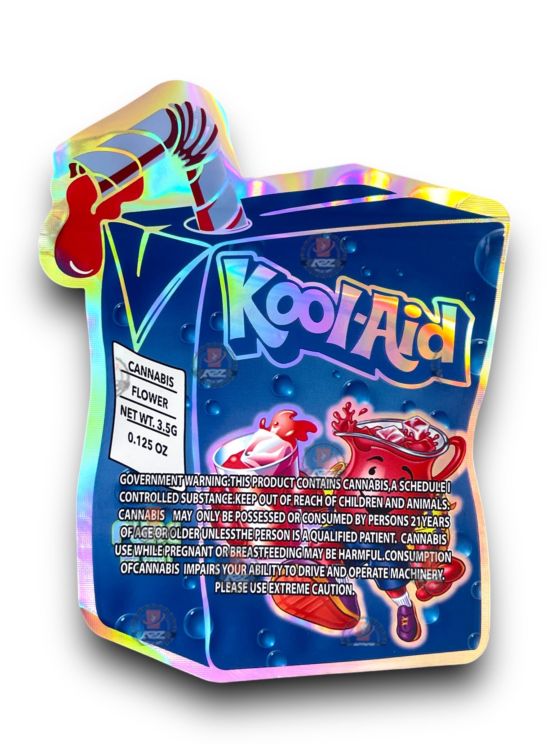 Kool Aid Mylar Bags 3.5g Holographic