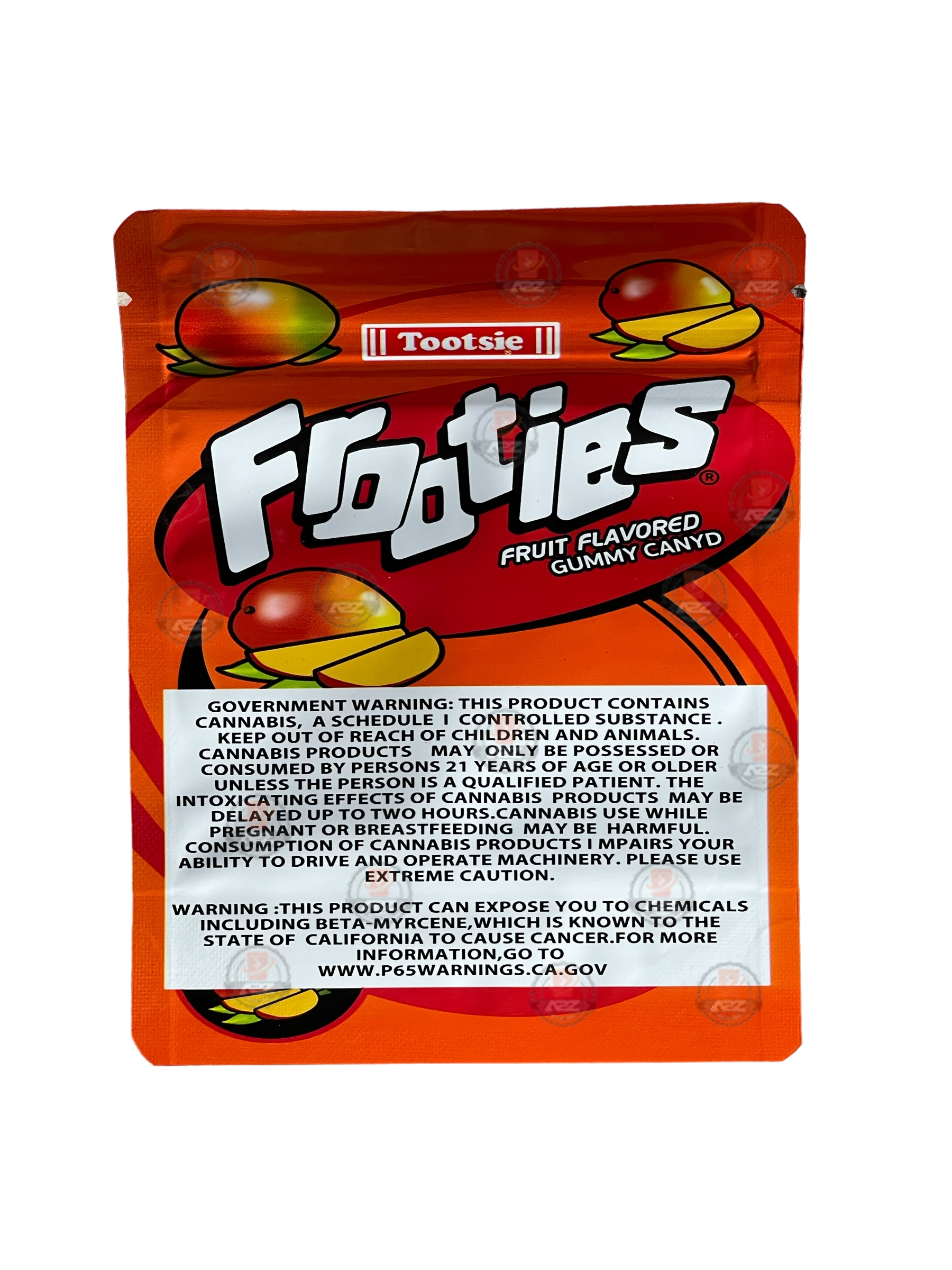 Frooties Mango 3.5g Mylar Bag