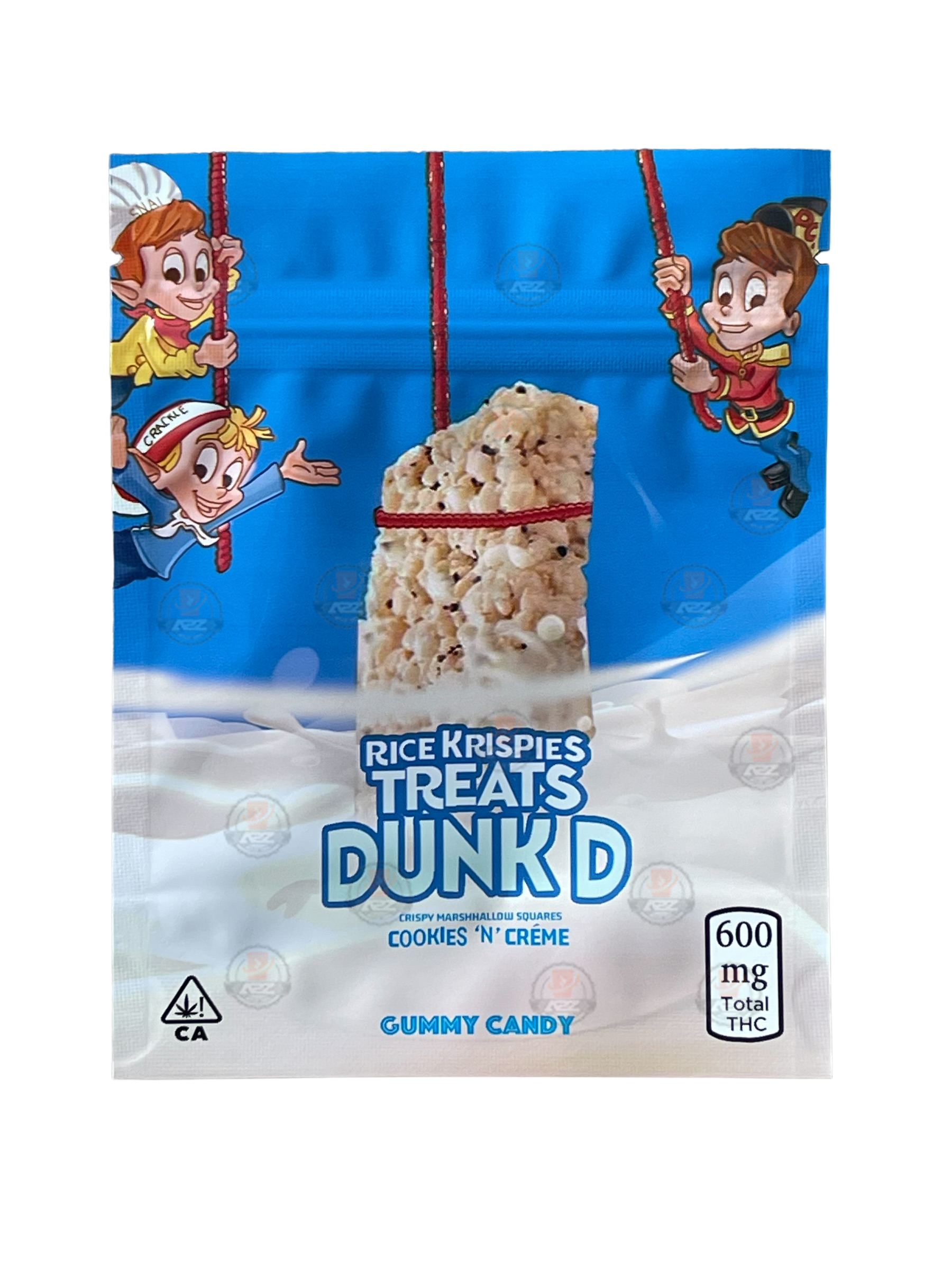 Rice Krispies Treats Dunk D 600mg Mylar bags - Cookies N Creme