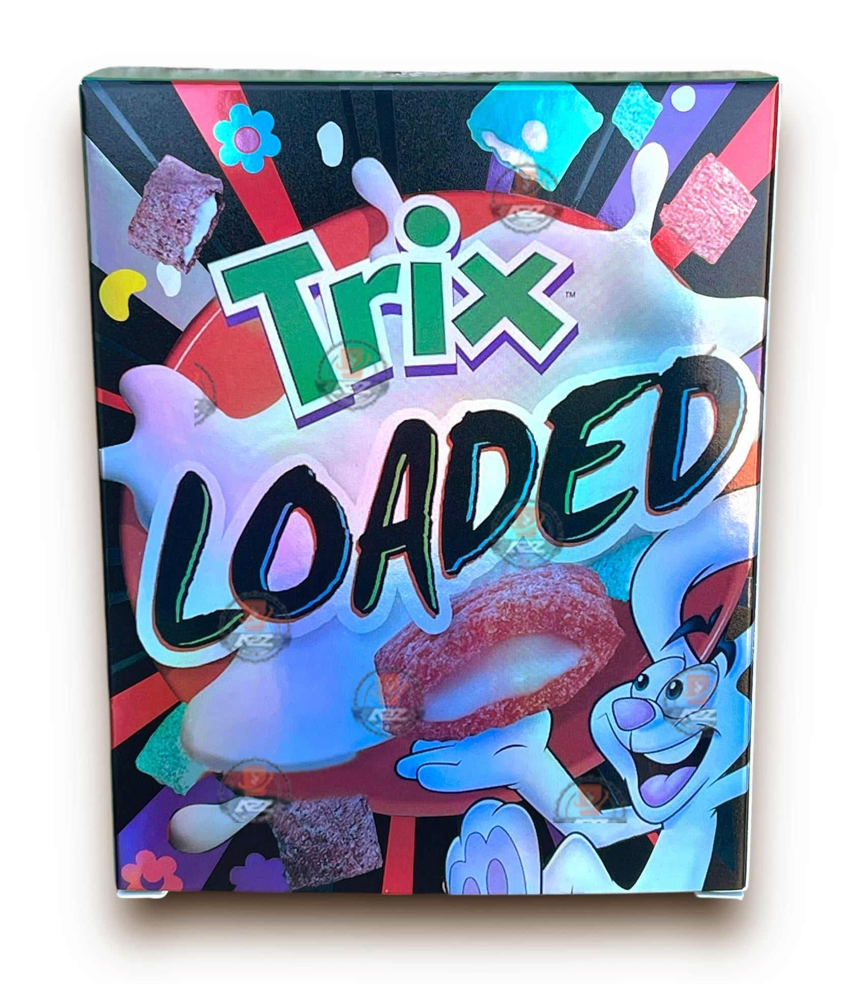 Trix Loaded Mylar Bags with Boxes 3.5g Box Packaging Holographic