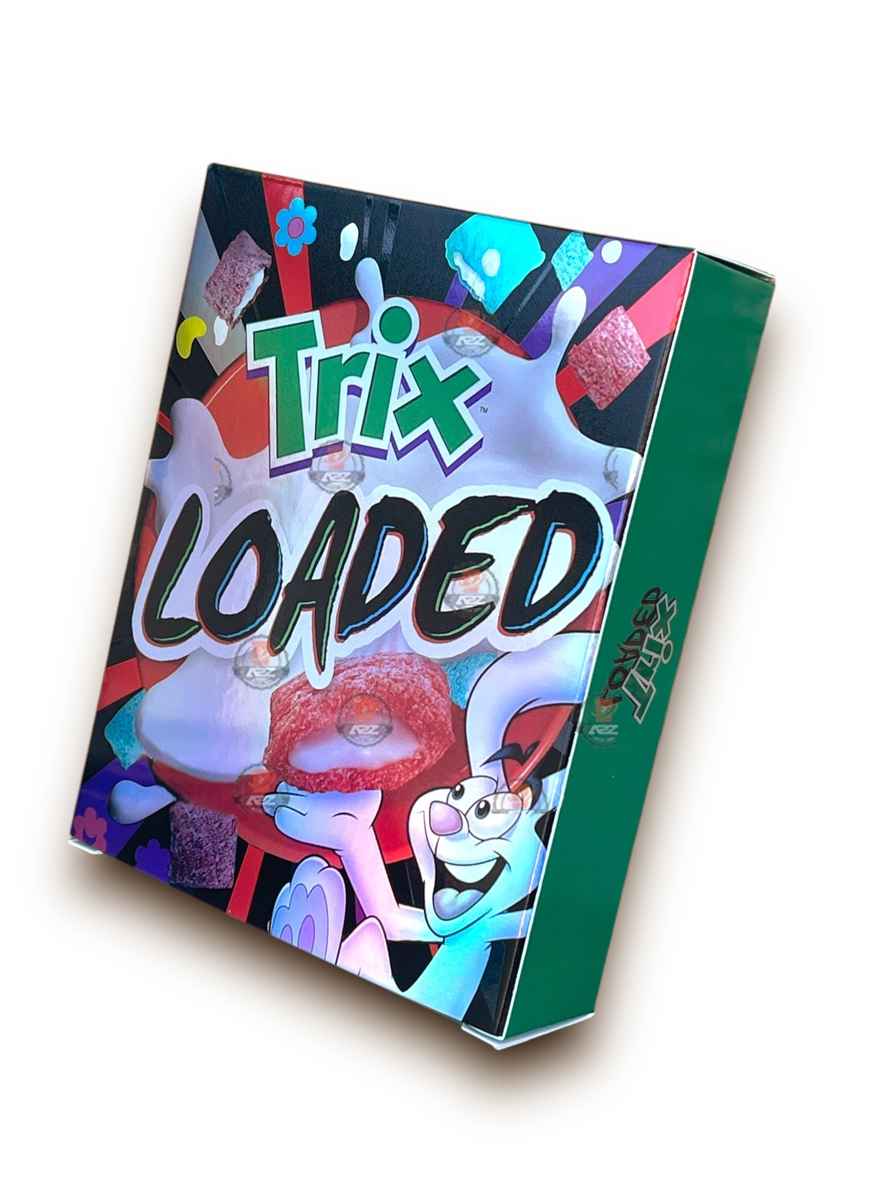 Trix Loaded Mylar Bags with Boxes 3.5g Box Packaging Holographic