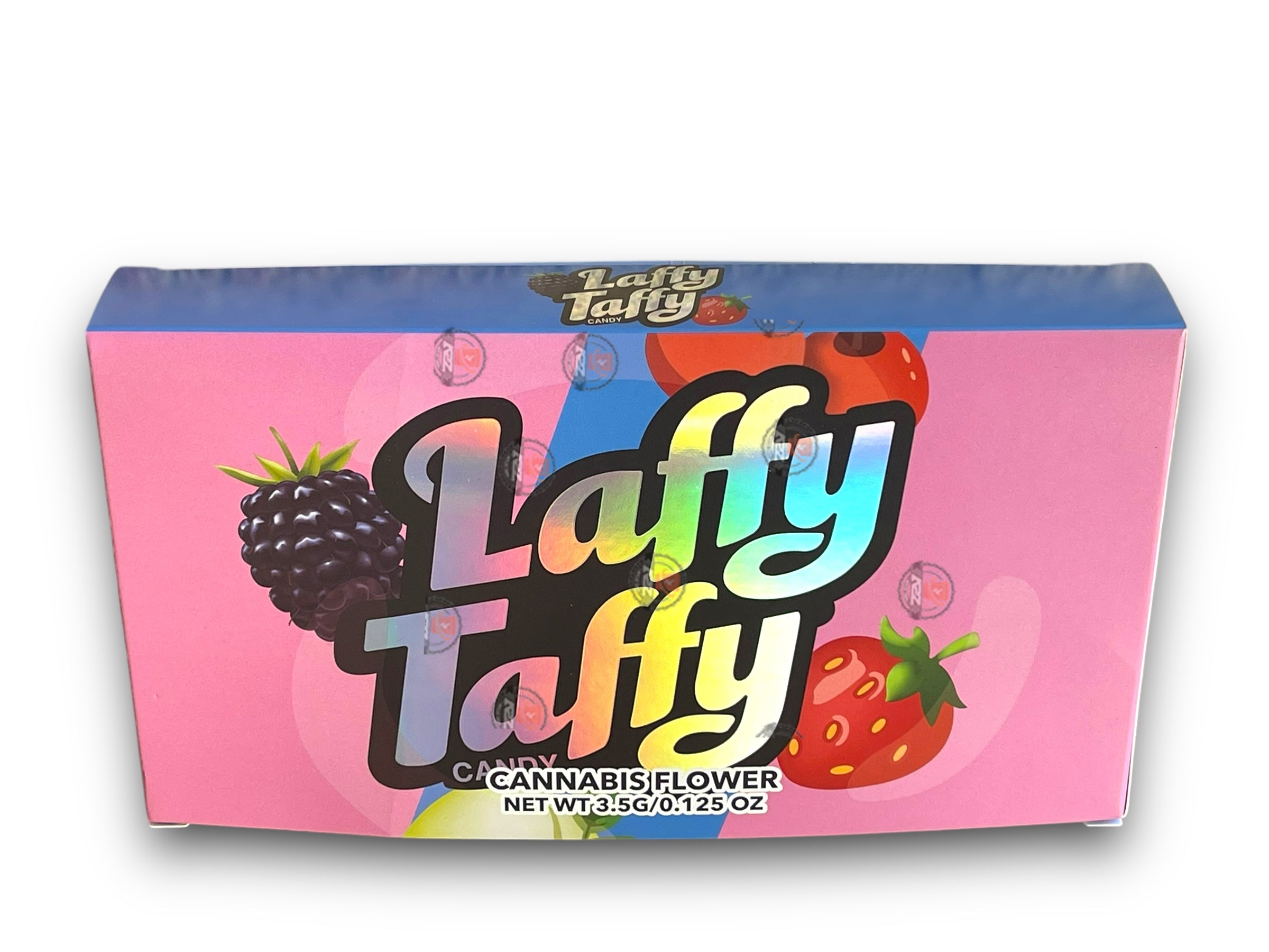 Laffy Taffy Candy Mylar Bags with Boxes 3.5g Box Packaging Holographic