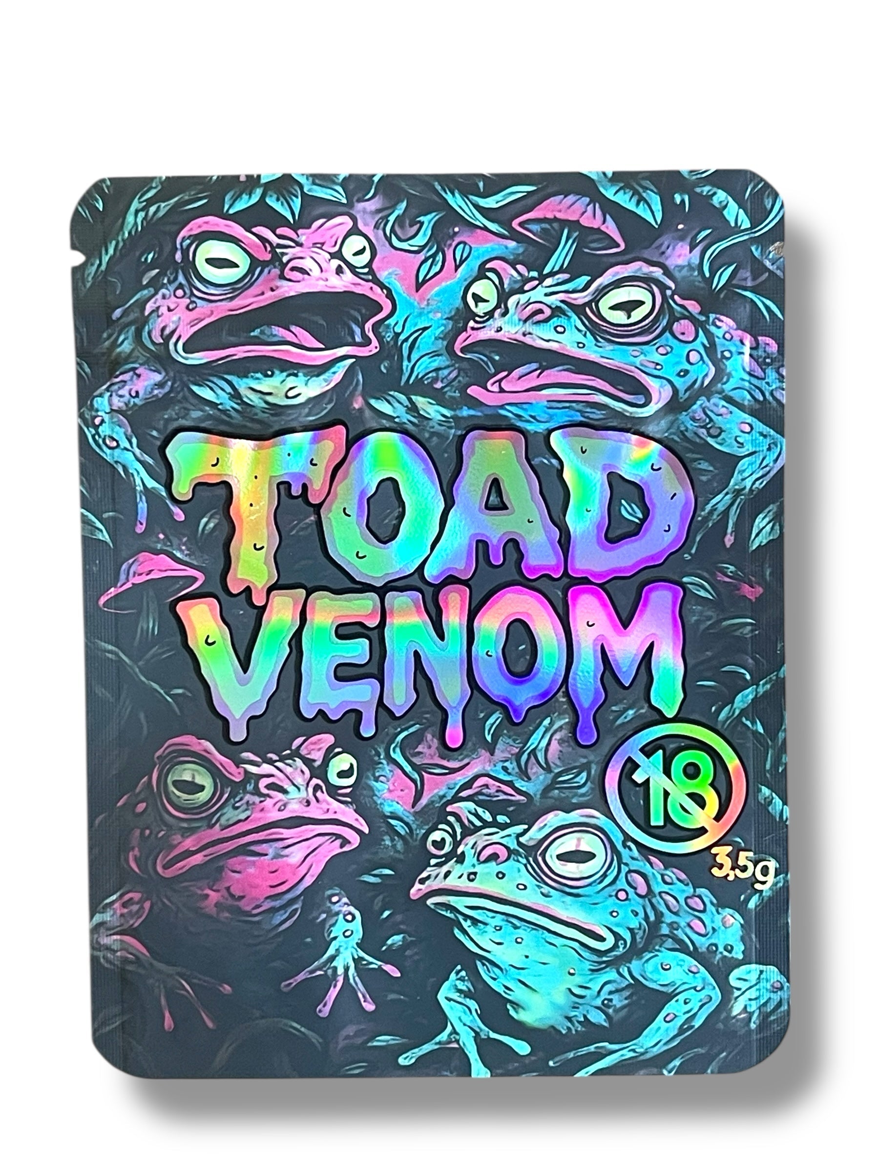 Toad Venom 3.5g Mylar Bag- Packaging Only