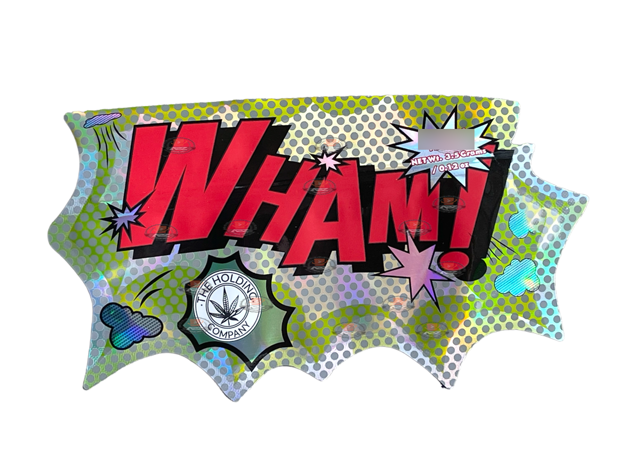 WHAM - Cut Out Mylar Bags 3.5g Die Cut Holographic Lil Baby