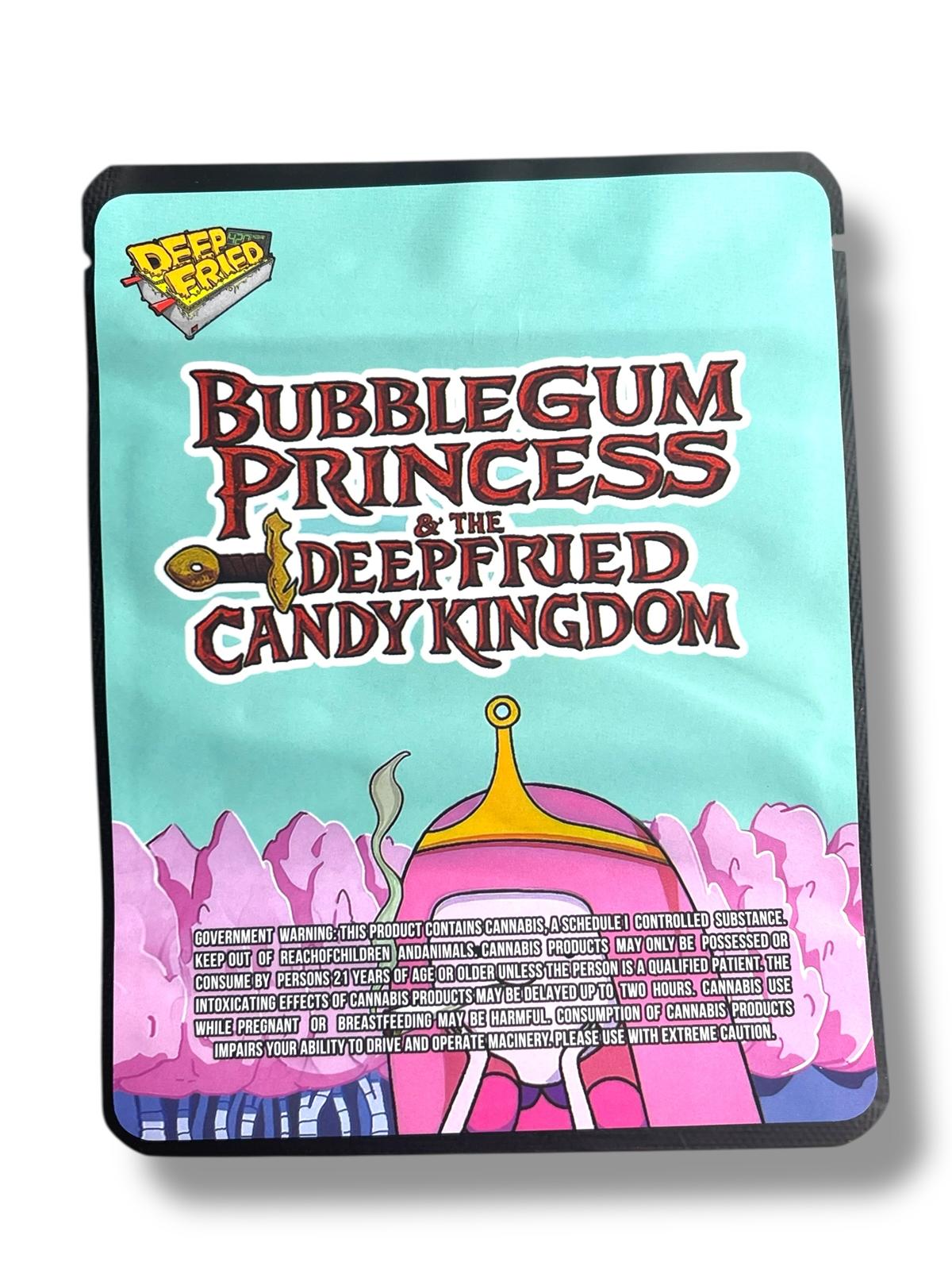 Bubblegum Princess & The Deep fried Candy Kingdom 3.5G Sticker Mylar Bags