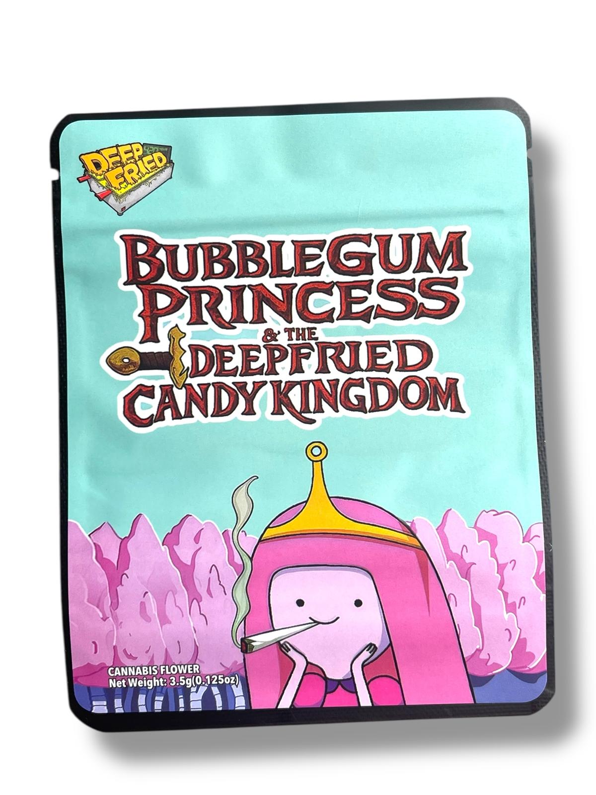 Bubblegum Princess & The Deep fried Candy Kingdom 3.5G Sticker Mylar Bags
